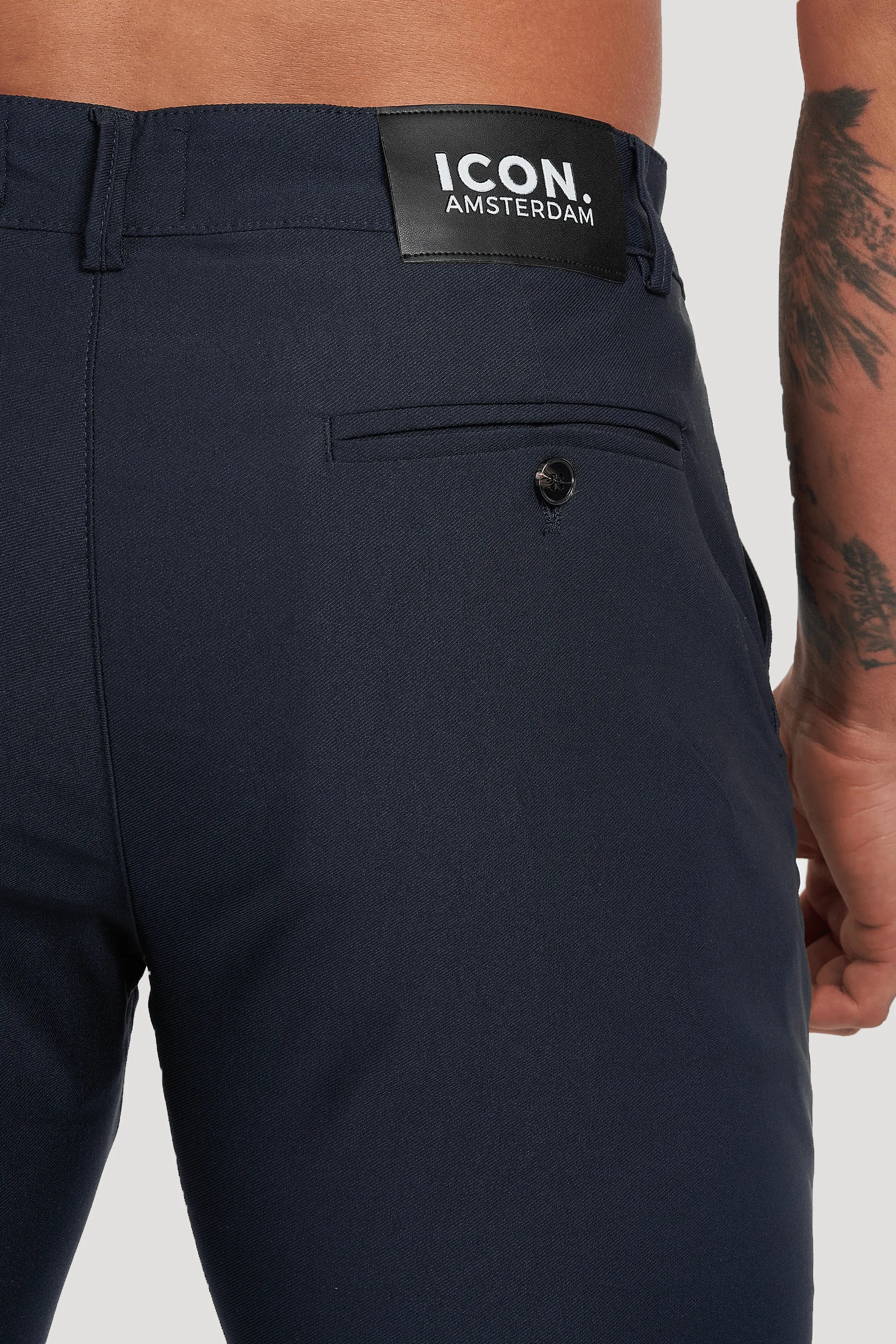 THE AVANI SHORTS - DARK BLUE - ICON. AMSTERDAM