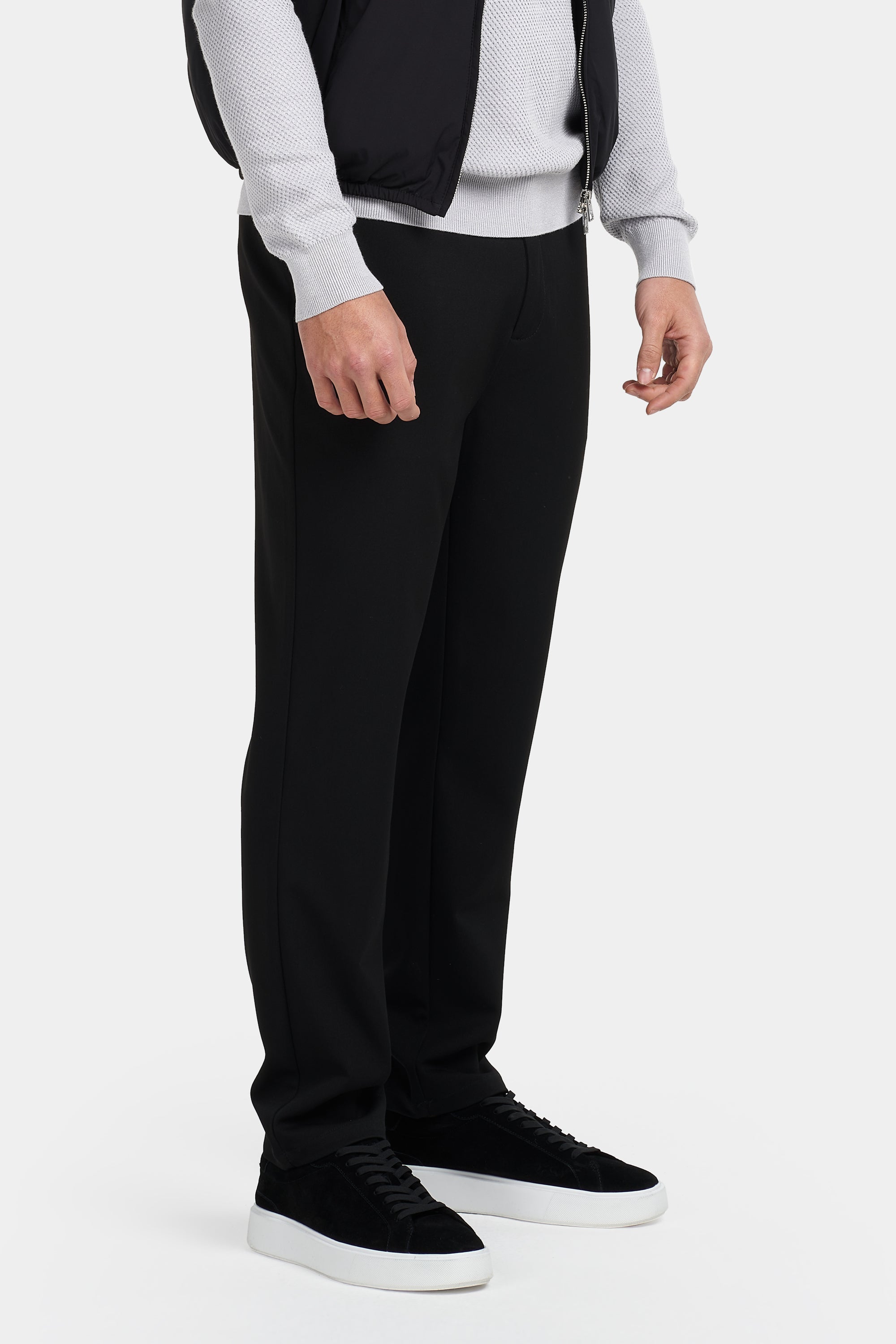 THE SILVIO TROUSERS - Black