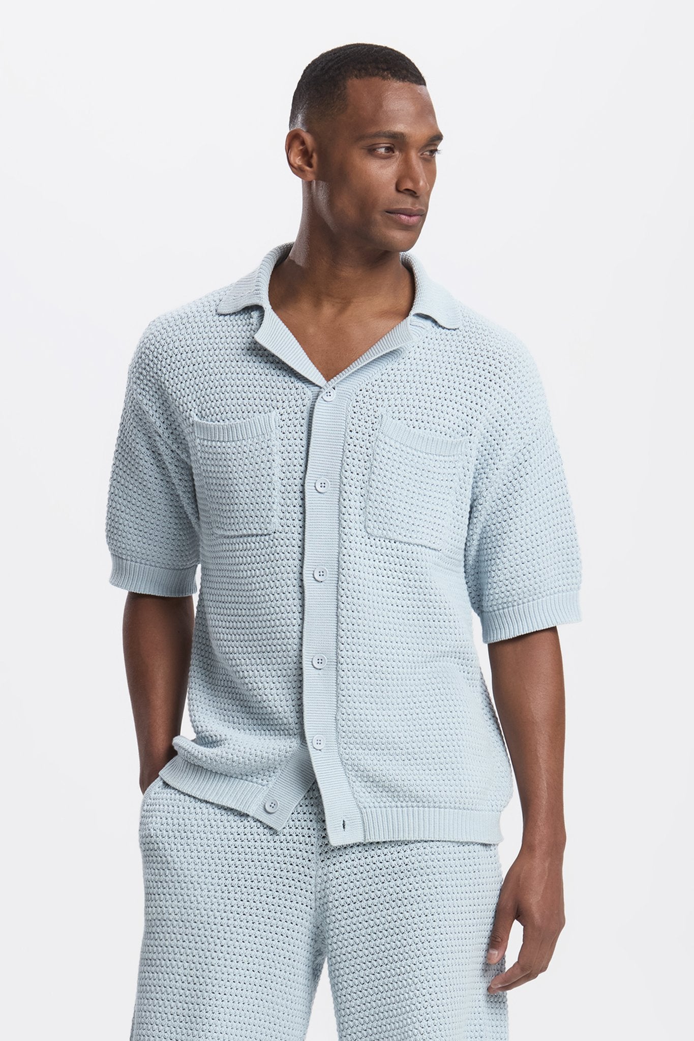 THE MATESE CROCHET SET - MILD BLUE