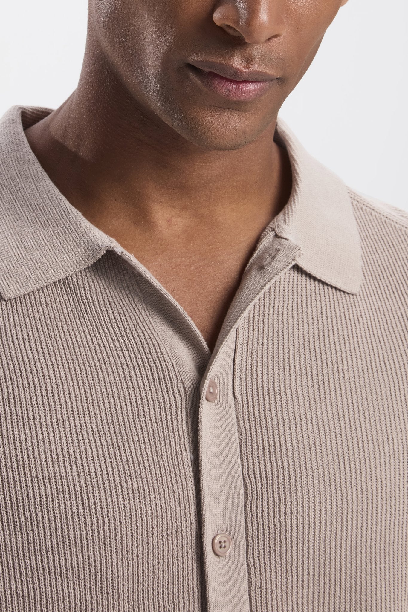 THE RUSSO KNITTED SET - LIGHT BEIGE