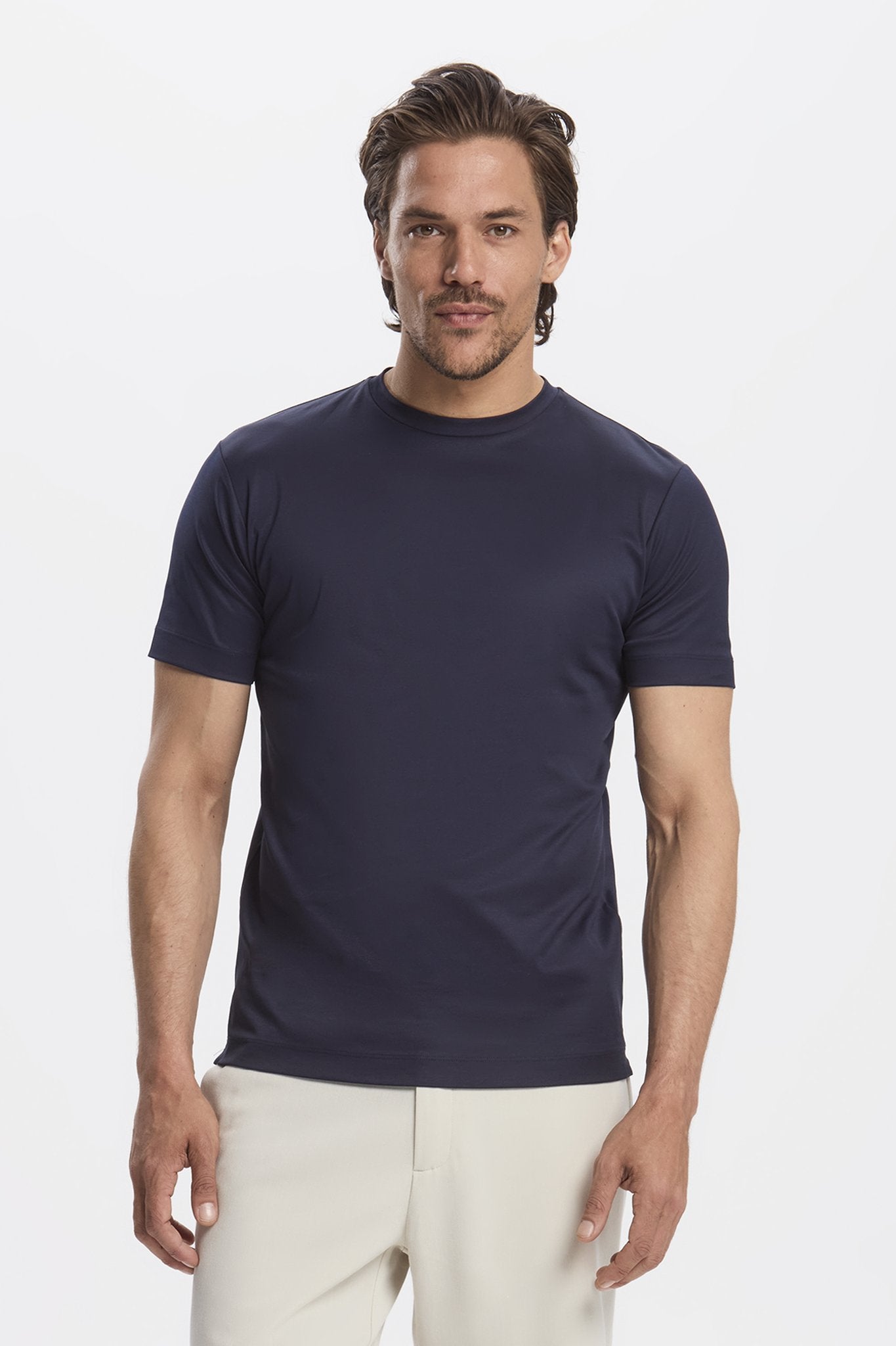 LUXE T-SHIRT 2-PACK - BLACK / DARK BLUE