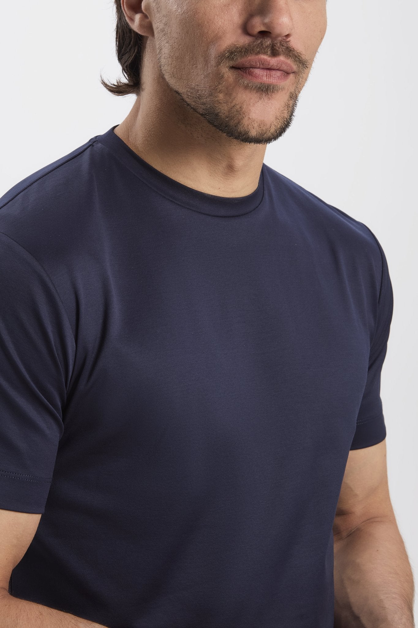 LUXE T-SHIRT 2-PACK - BLACK / DARK BLUE