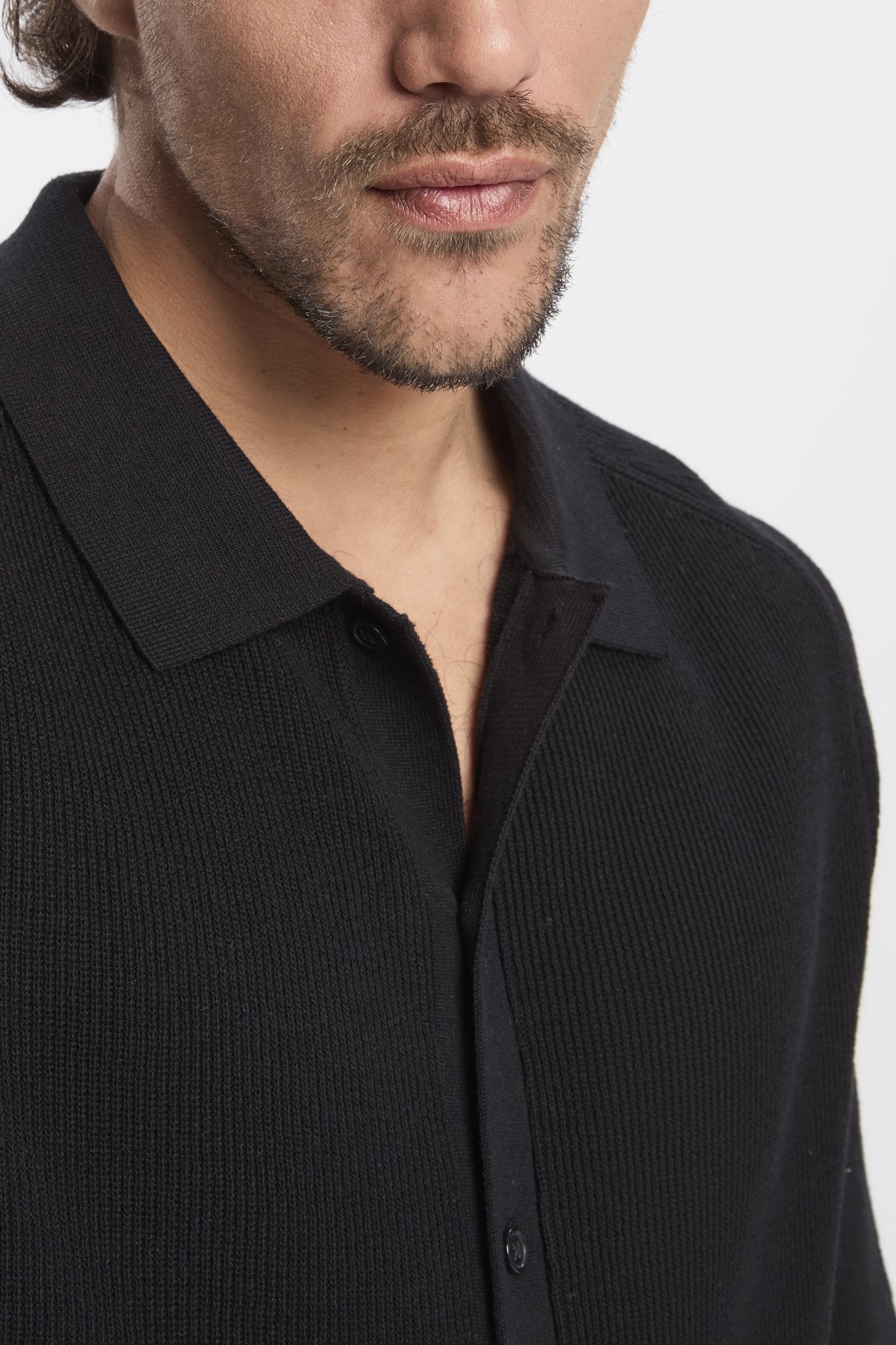 THE RUSSO KNITTED SET - BLACK