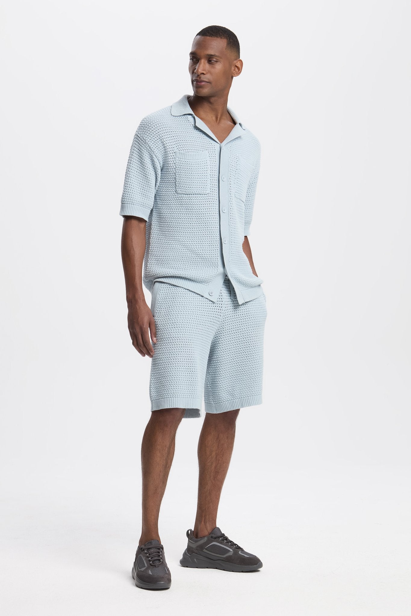 THE MATESE CROCHET SET - MILD BLUE