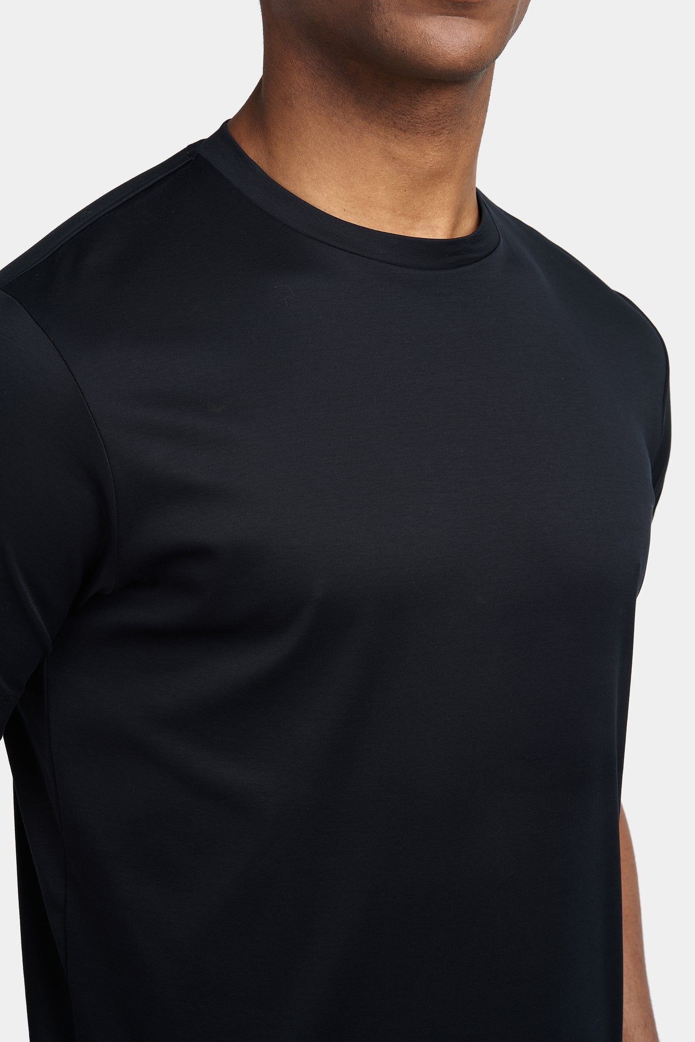 LUXE T-SHIRT 2-PACK - BLACK / DARK BLUE