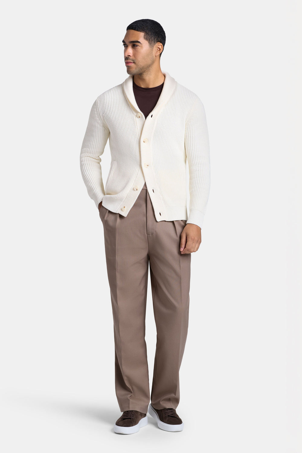 THE SOVRANO SHAWL CARDIGAN