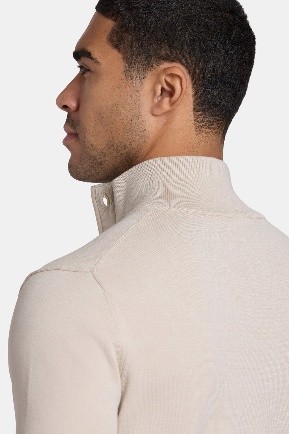 THE FINEZZA QUARTER ZIP SWEATER