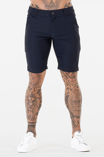 THE AVANI SHORTS - DARK BLUE - ICON. AMSTERDAM