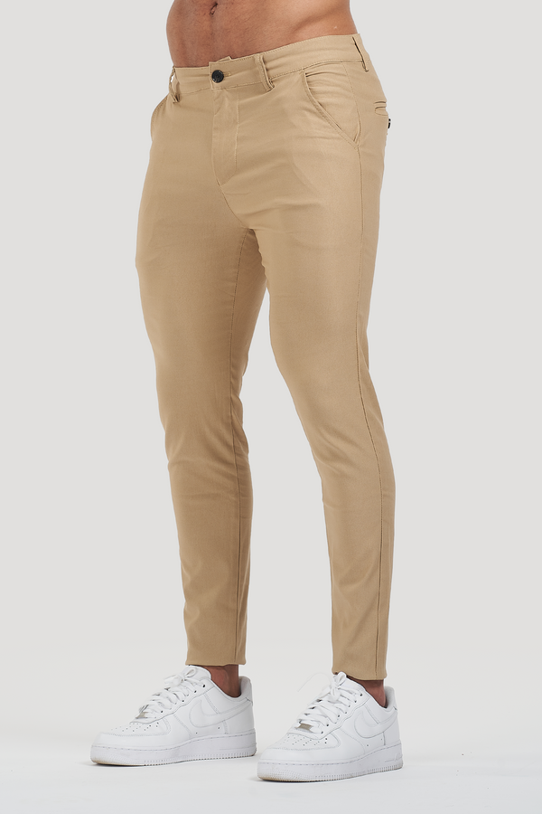 THE AVANI TROUSERS - CREAM - ICON. AMSTERDAM