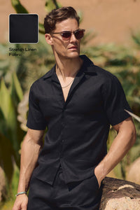 THE LINEN SHORT SLEEVE SHIRT
