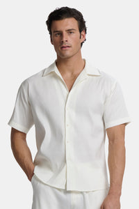 THE LINEN SHORT SLEEVE SHIRT