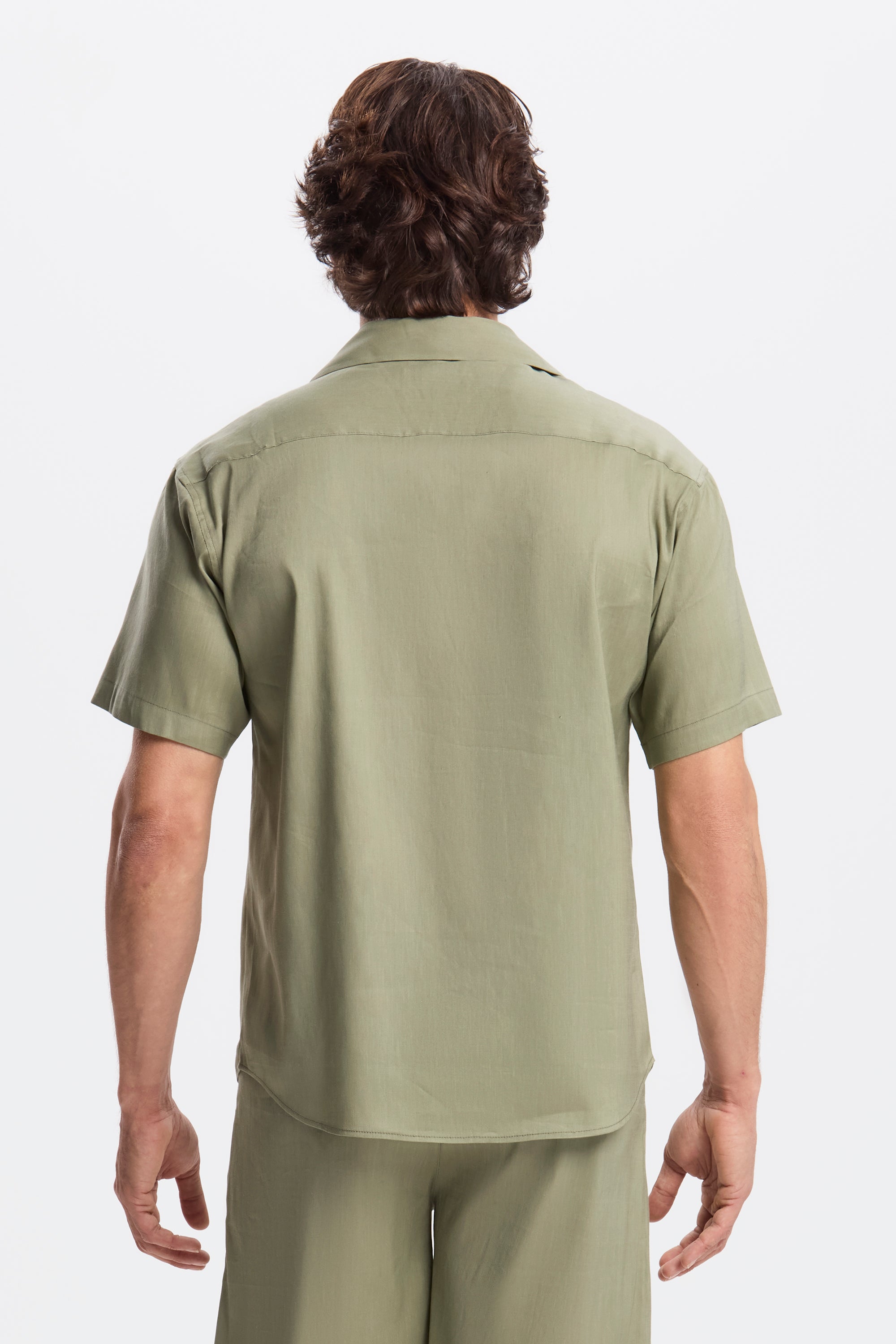 THE LINEN SHORT SET