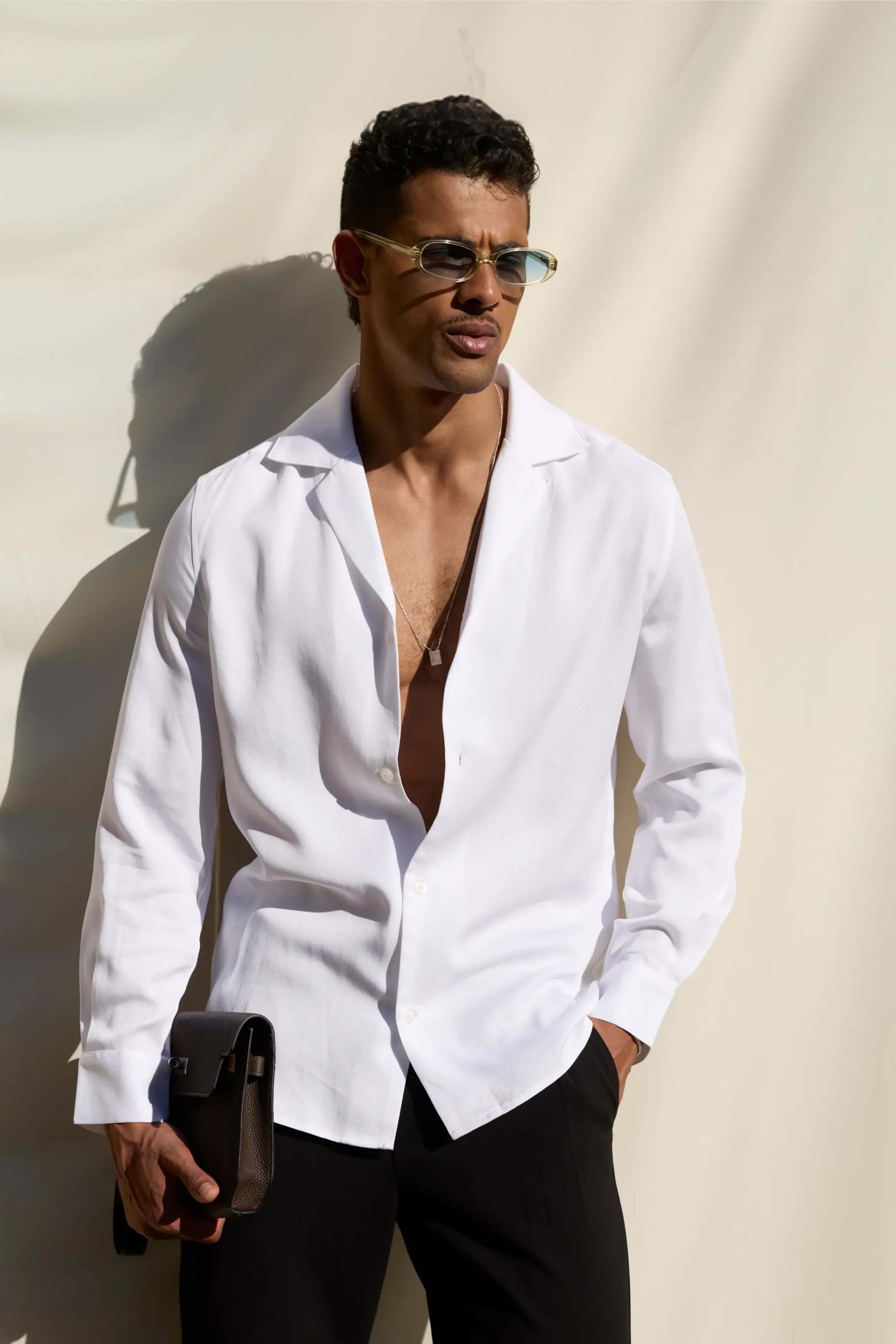 dress shirt with sweater Over Outfits & Styles You Can Wear The aesthetic is undeniably modern Knit-Friendly Collars: Dress Shirts that