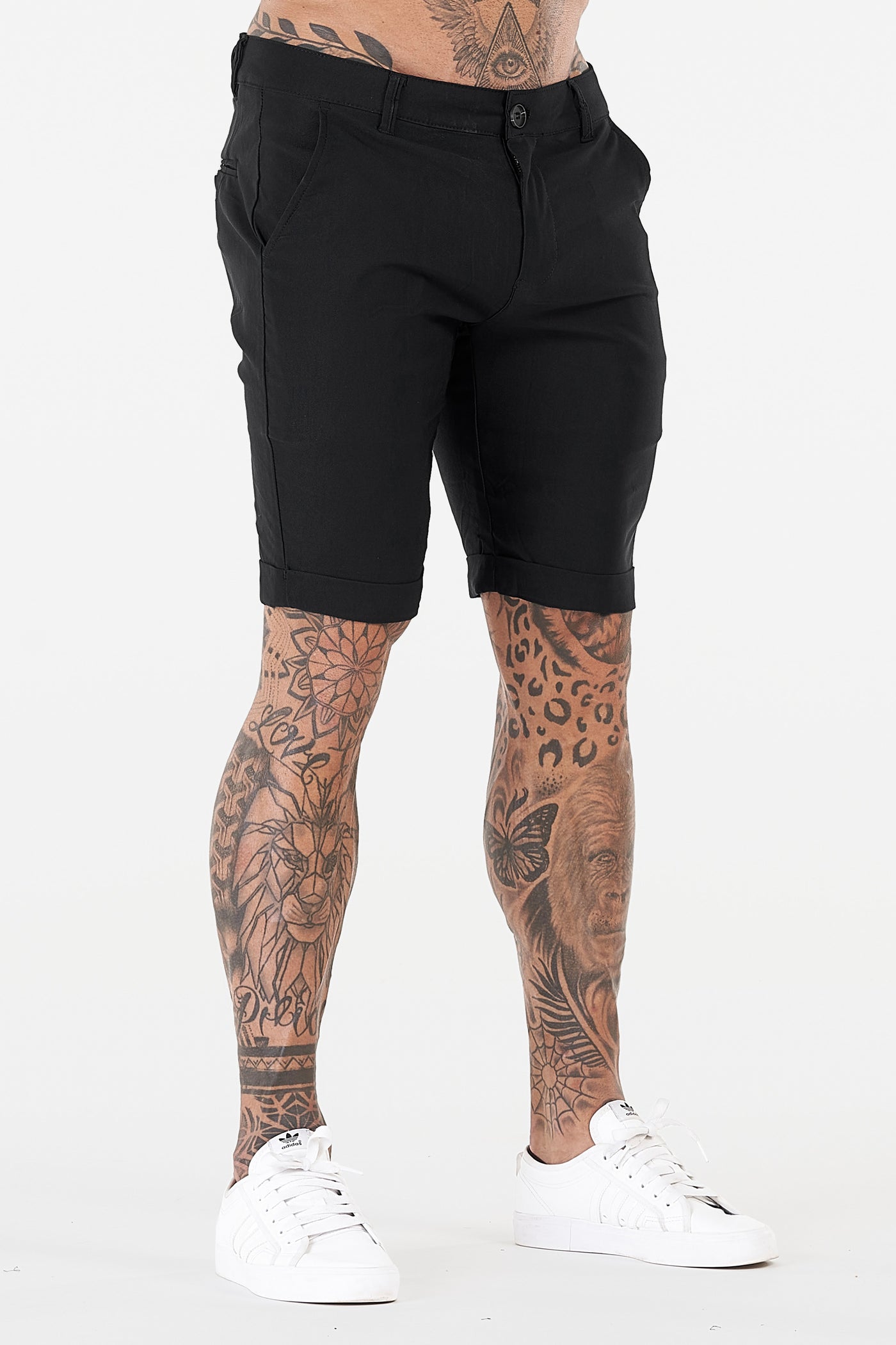 THE AVANI SHORTS - BLACK - ICON. AMSTERDAM