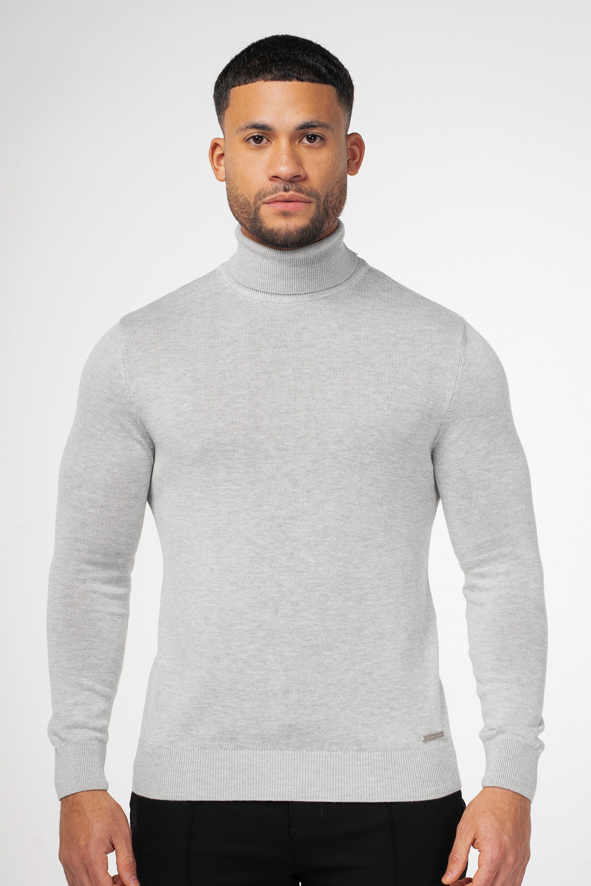 Turtleneck grey clearance