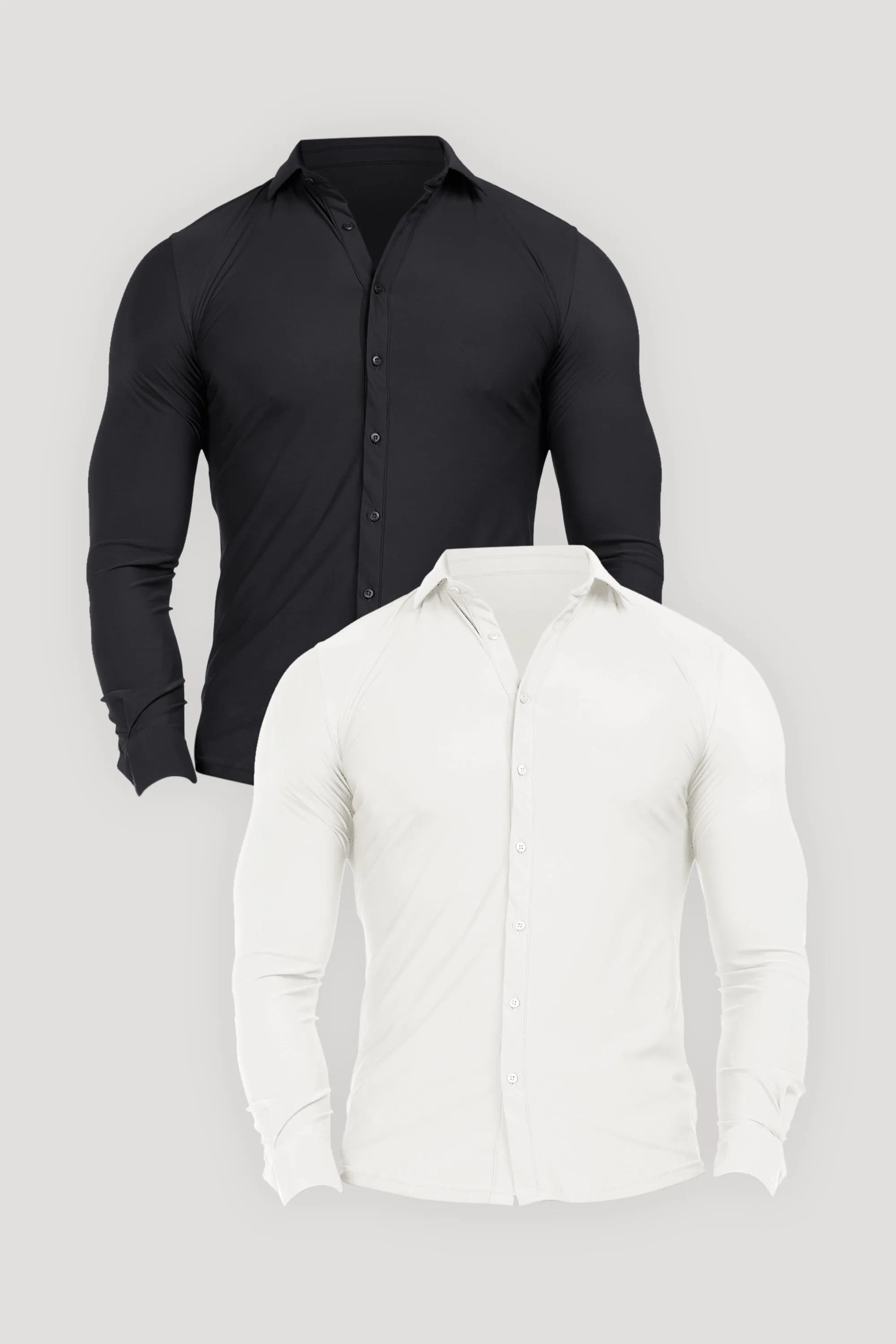 THE ATHLETIC STRETCH SHIRT BUNDLE 2-PIECE SET - ICON. AMSTERDAM