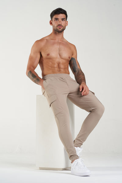 THE VENTURA CARGO PANTS - BEIGE - ICON. AMSTERDAM