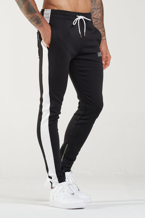 THE ICONIC TRACK PANTS - BLACK