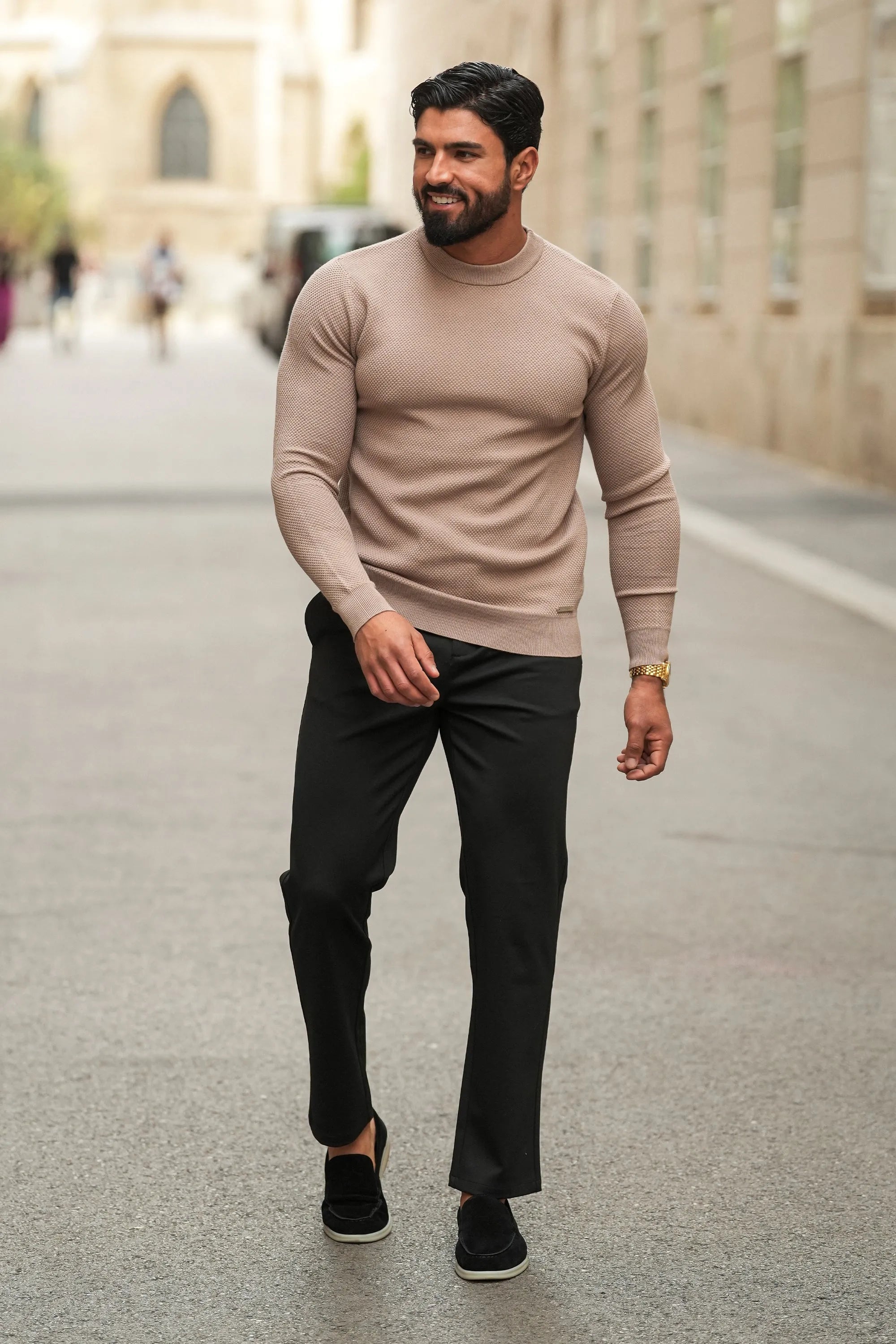 THE AURELIO TROUSERS - Black