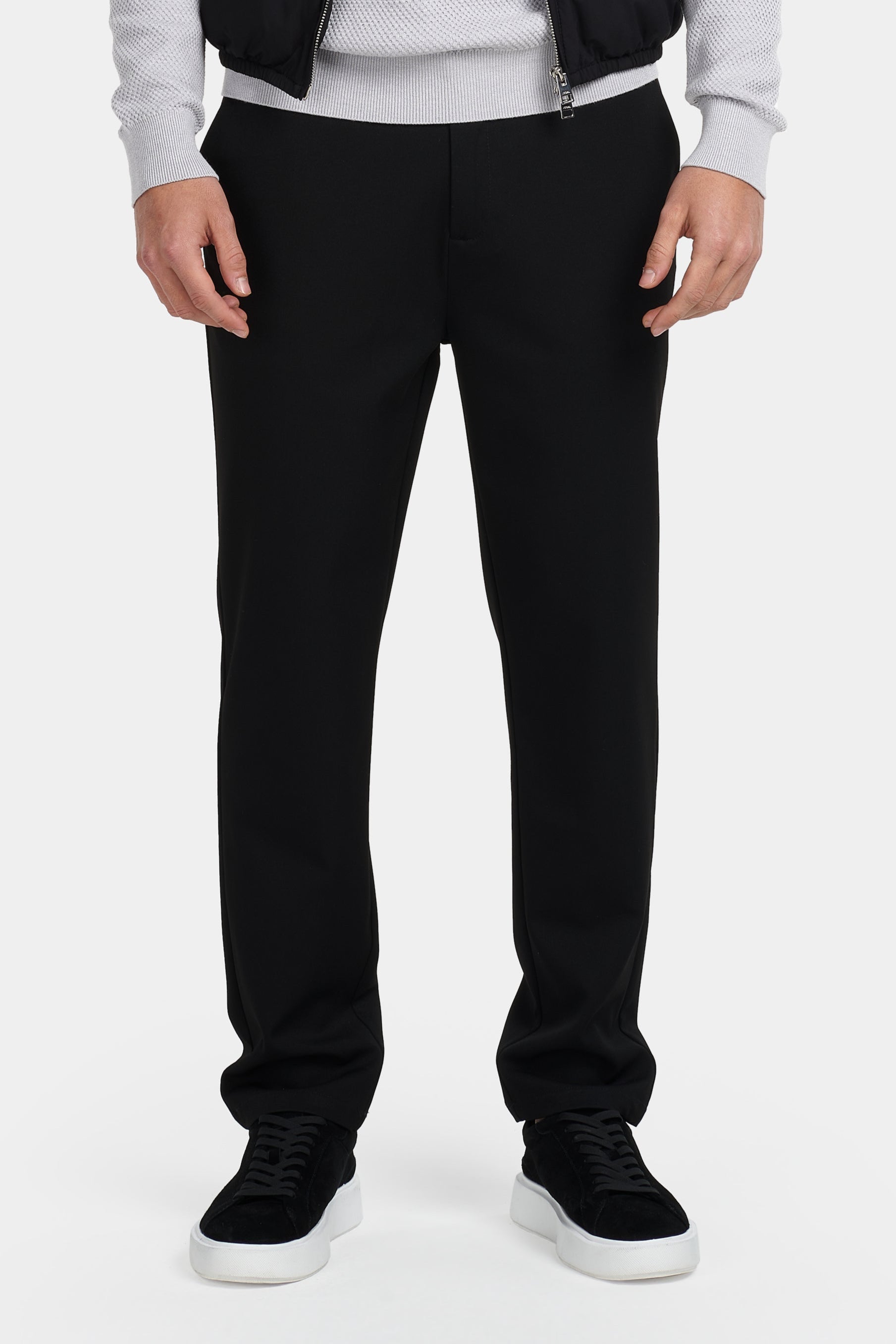 THE SILVIO TROUSERS - Black