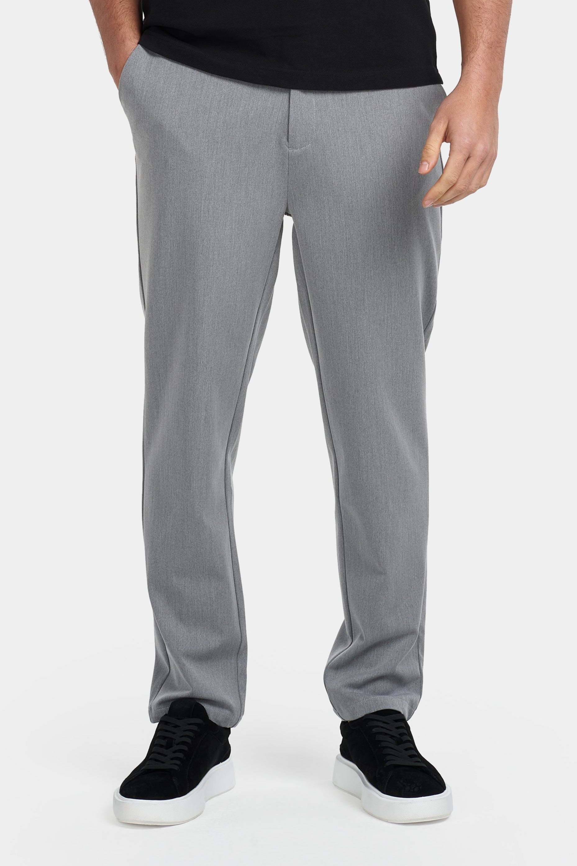THE SILVIO TROUSERS - Light Grey