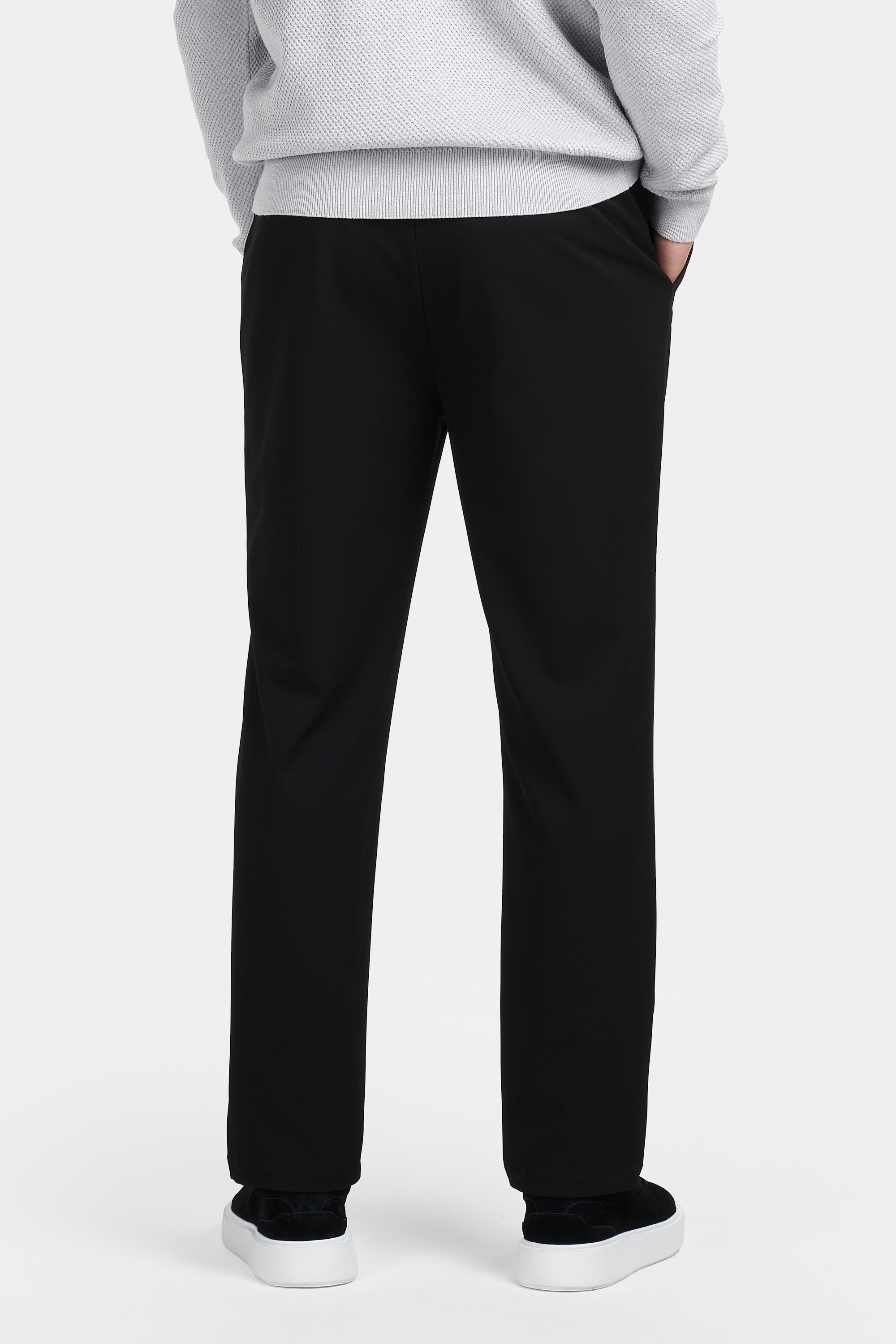 THE SILVIO TROUSERS - Black
