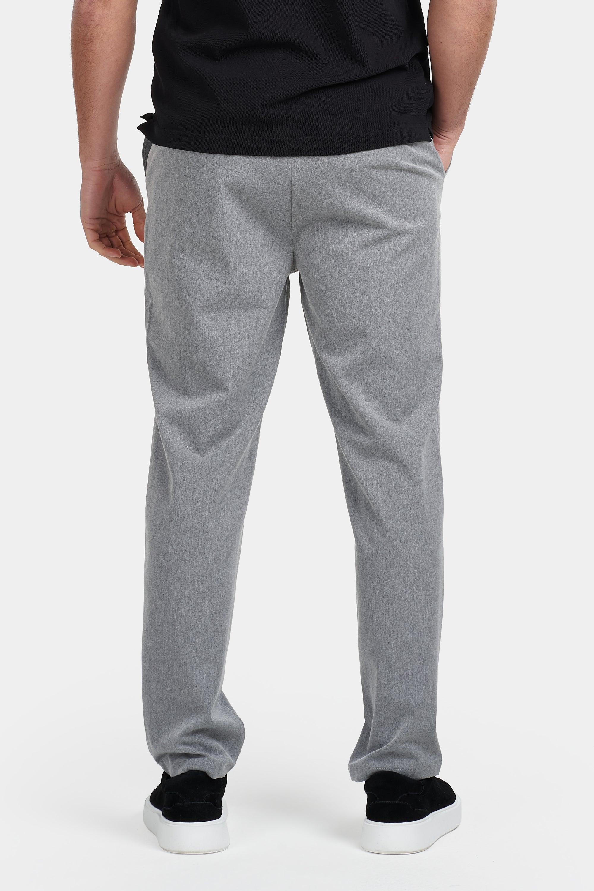 THE SILVIO TROUSERS - Light Grey
