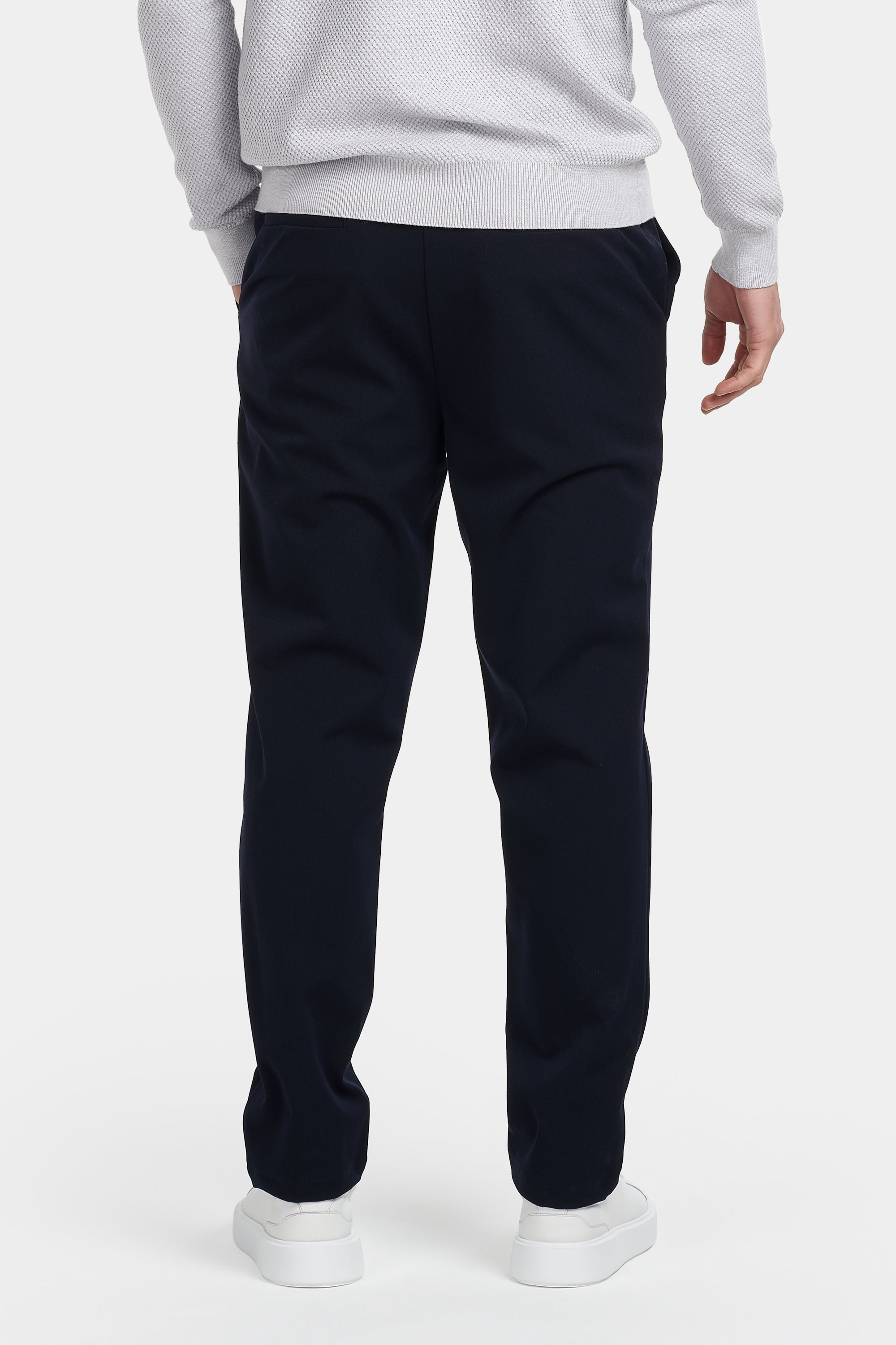 THE SILVIO TROUSERS - Navy Blue