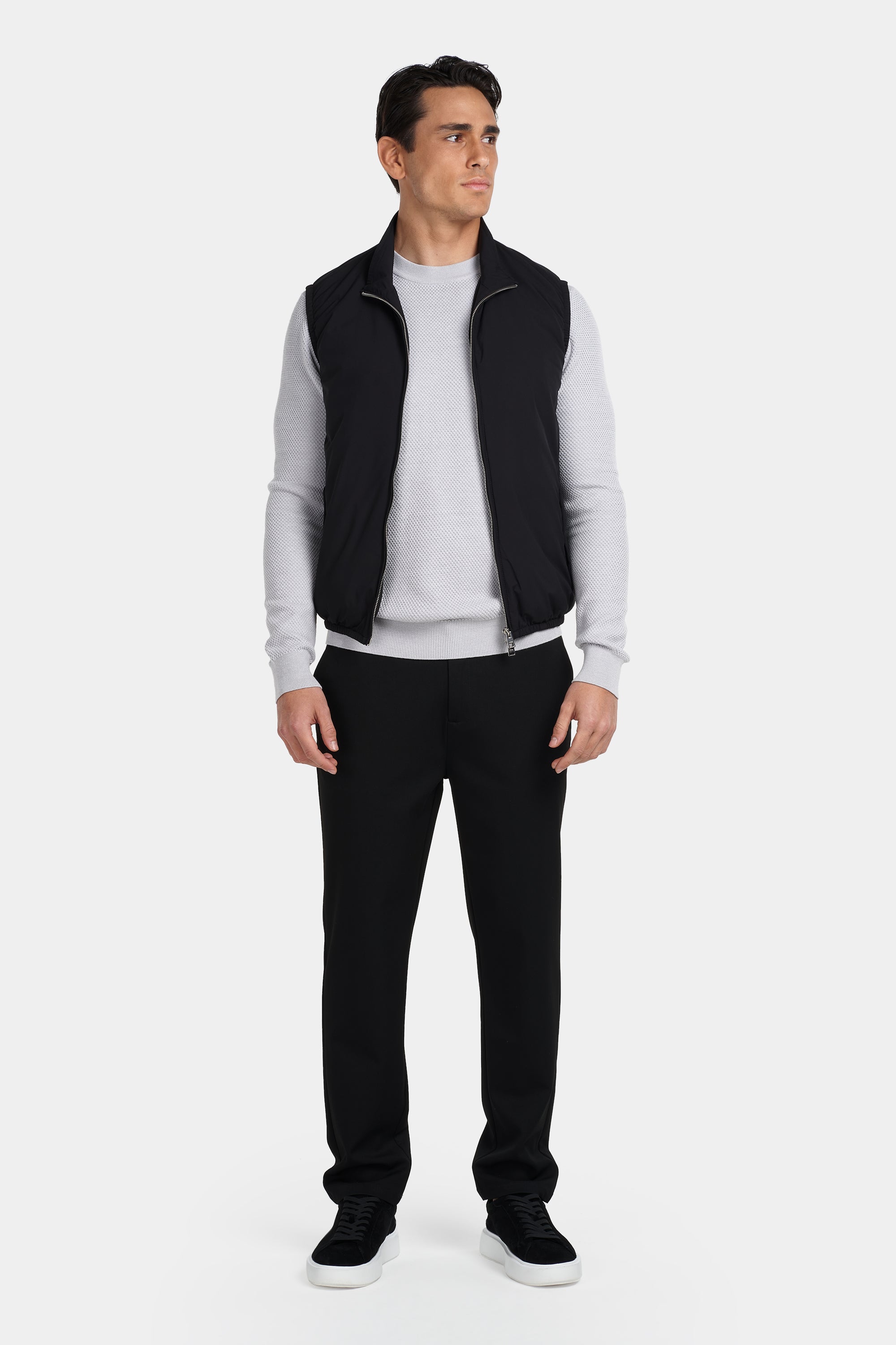 THE SILVIO TROUSERS - Black
