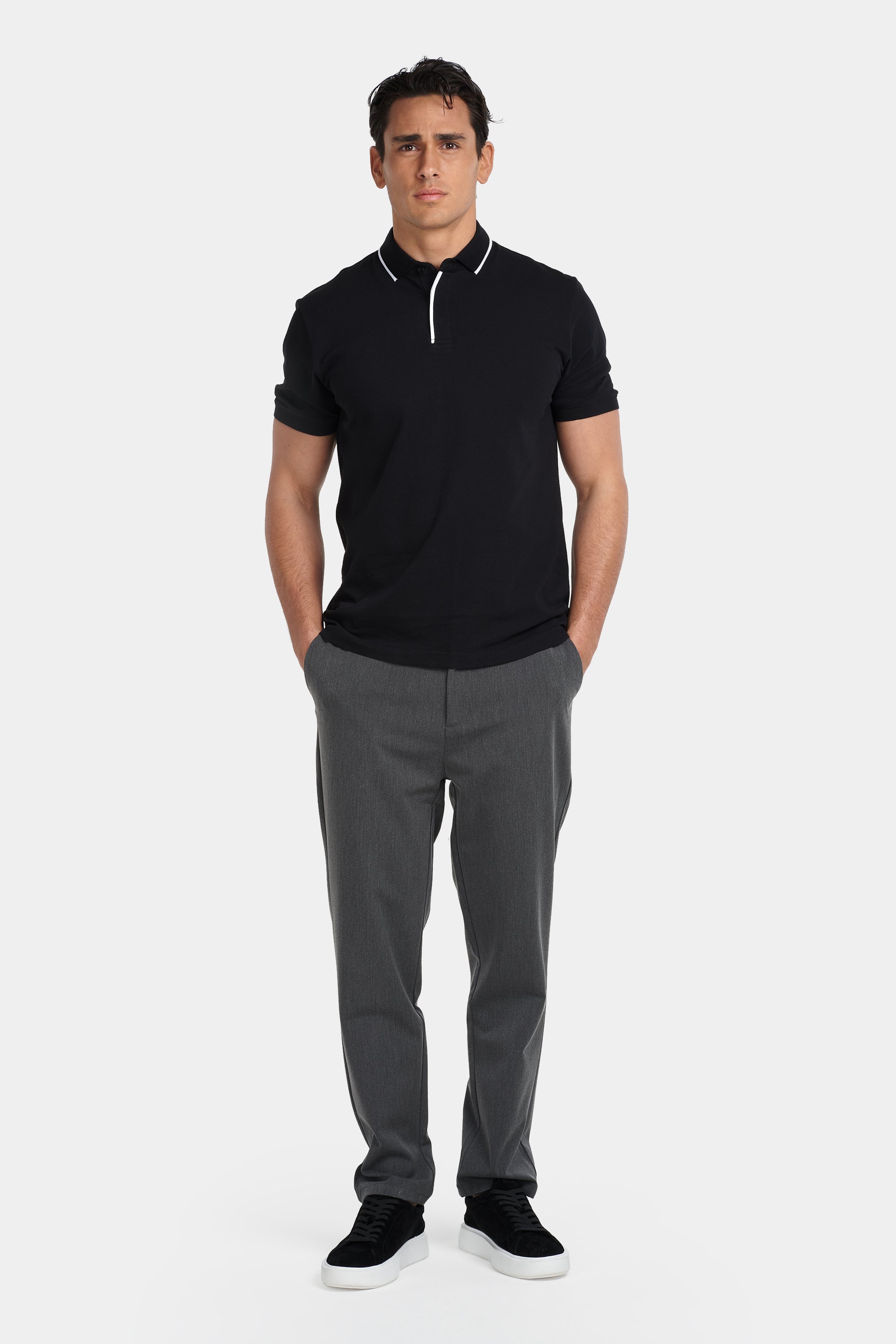 THE SILVIO TROUSERS - Dark Grey