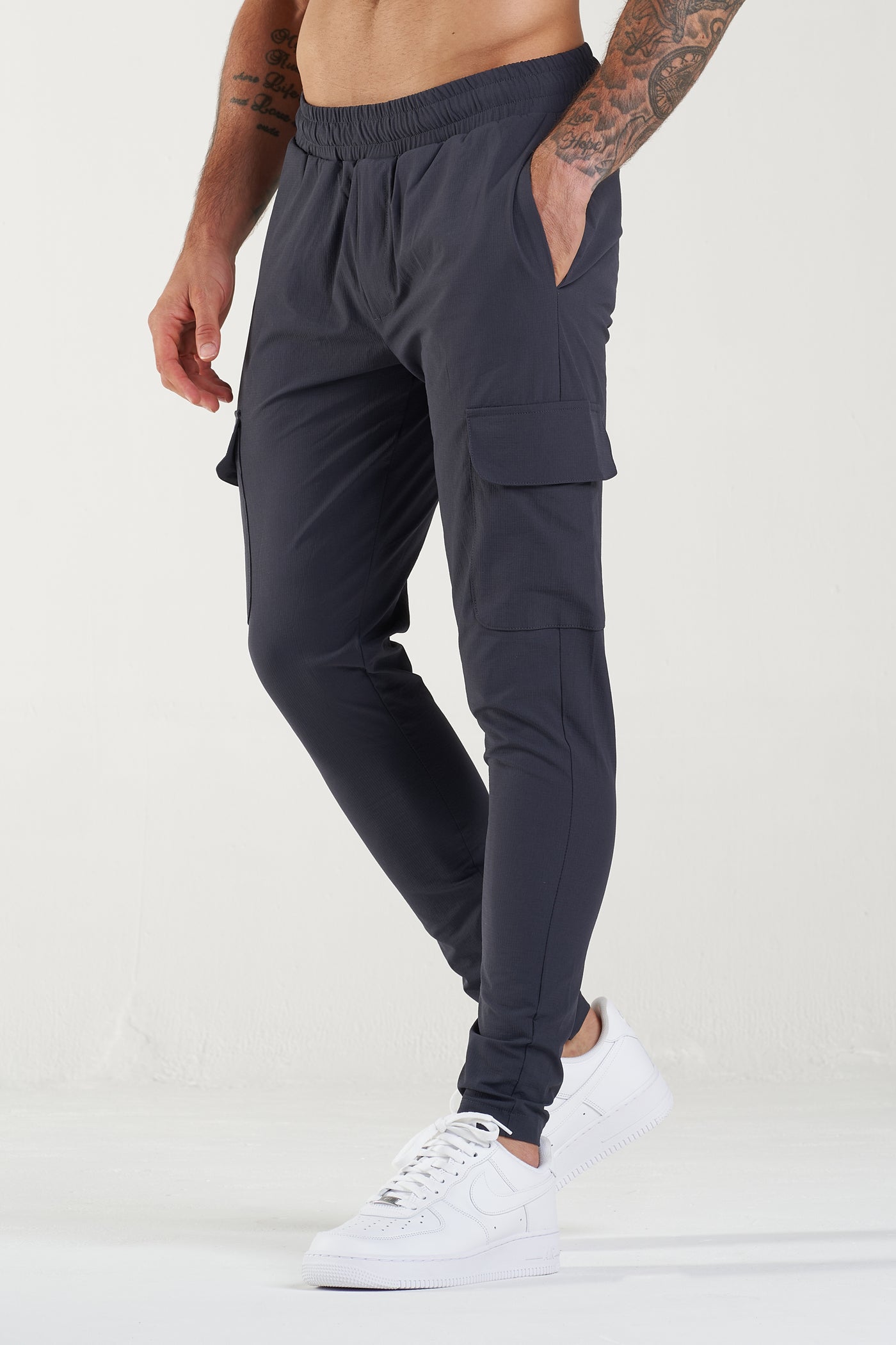 THE VENTURA CARGO PANTS - DARK BLUE - ICON. AMSTERDAM
