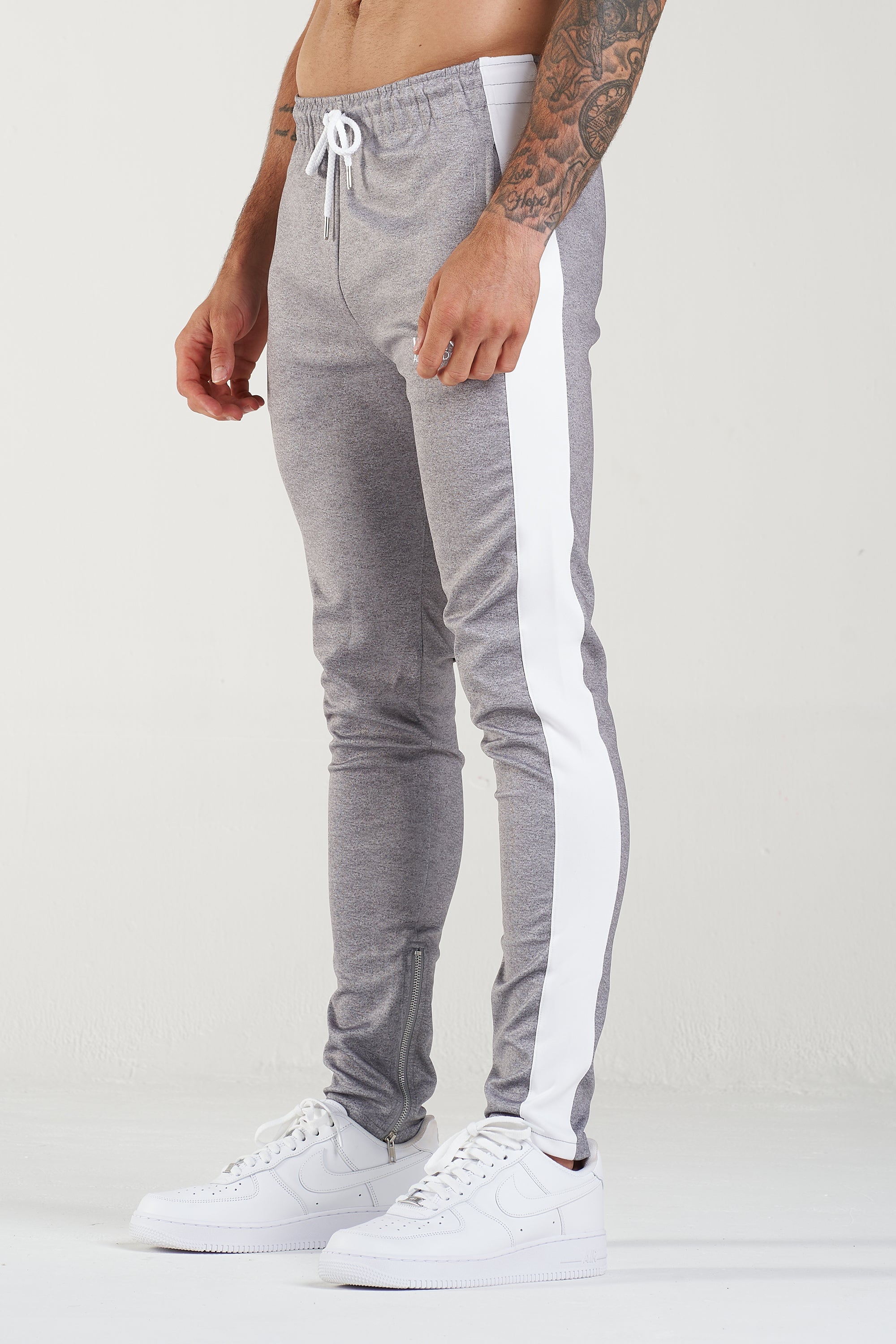 THE ICONIC TRACK PANTS - GREY - ICON. AMSTERDAM