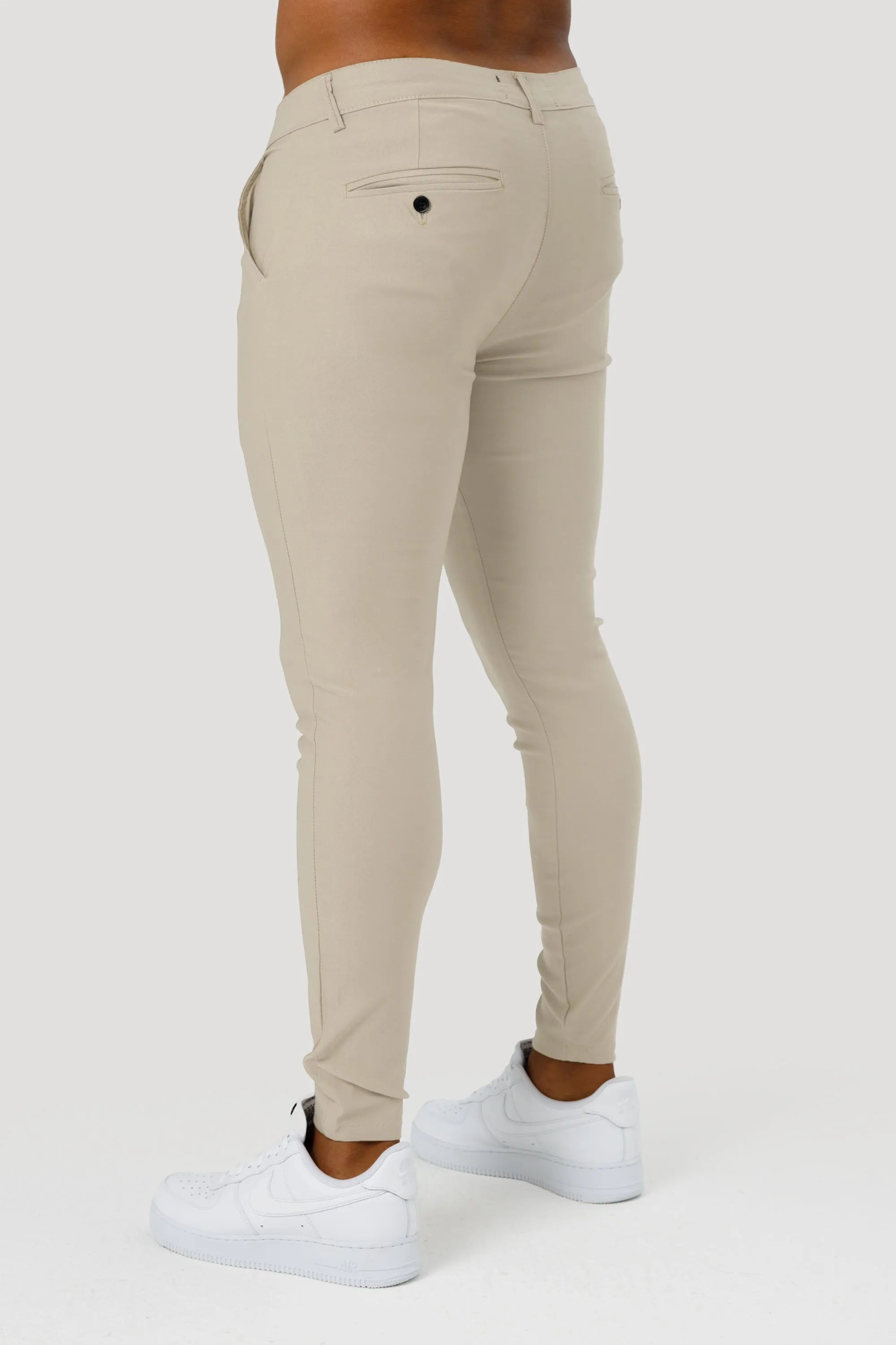 THE AVANI TROUSERS - IVORY - ICON. AMSTERDAM