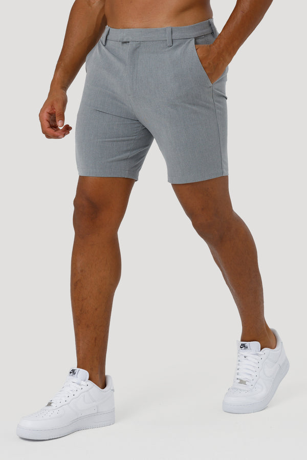 THE LUCIA SHORTS - LIGHT GREY