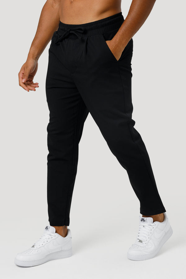 THE ELIO TROUSERS - BLACK