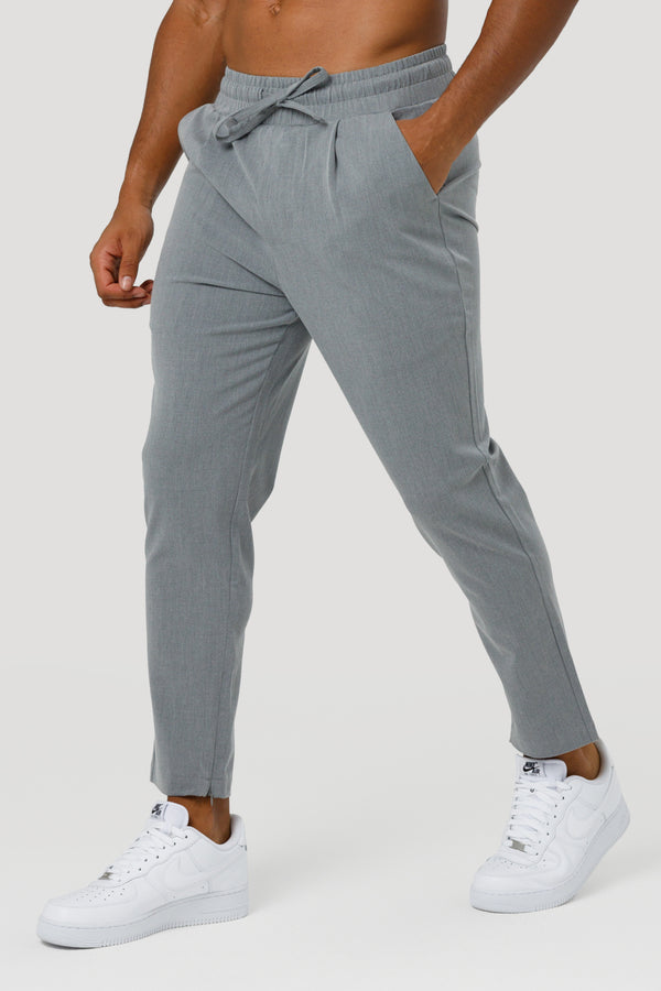 THE ELIO TROUSERS - GRIGIO CHIARO