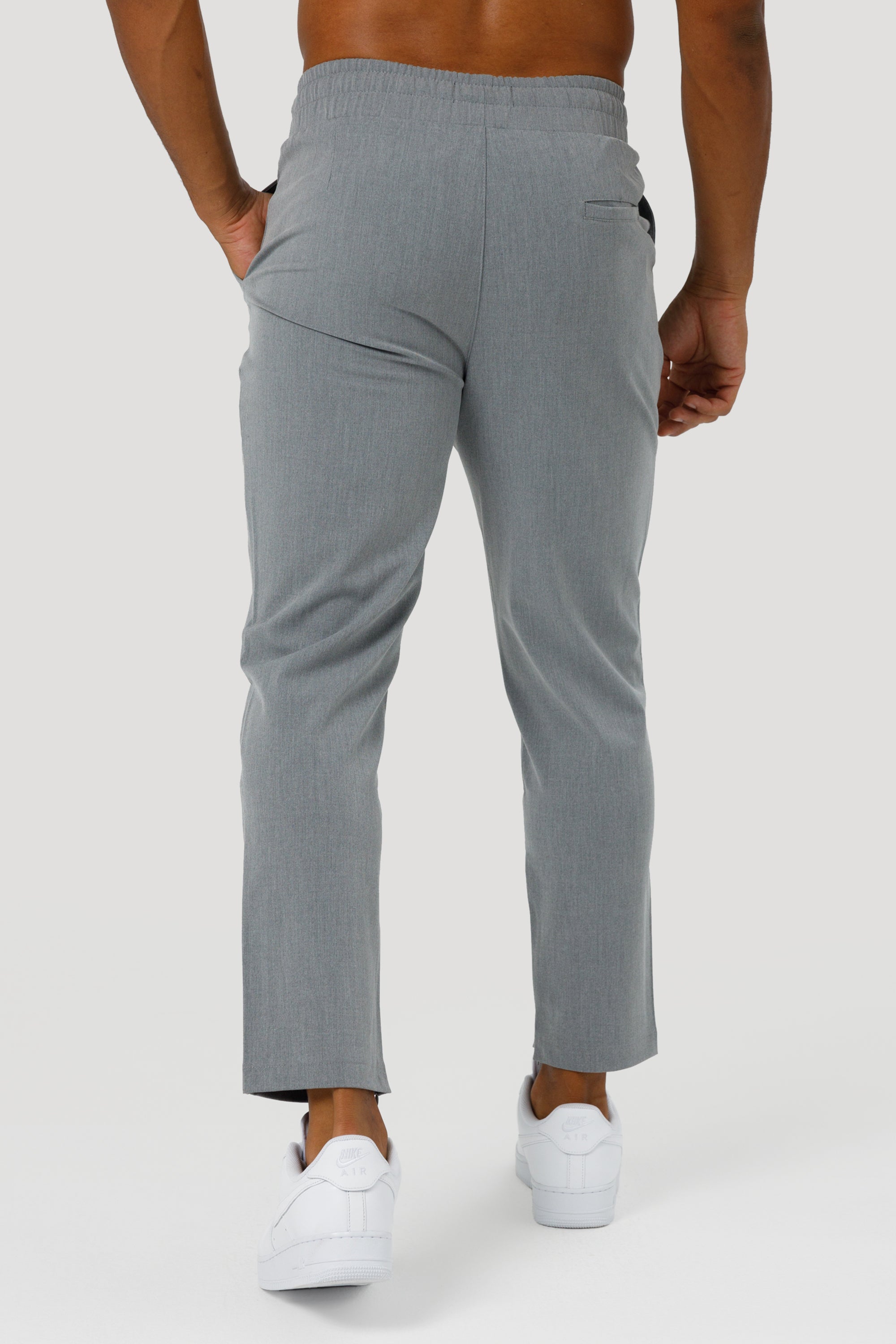 THE ELIO TROUSERS - GRIGIO CHIARO