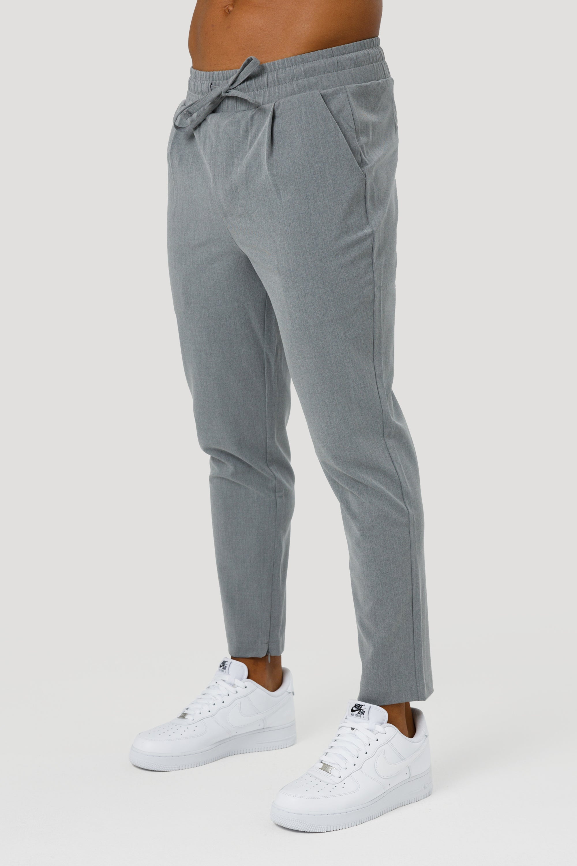 THE ELIO TROUSERS - GRIGIO CHIARO