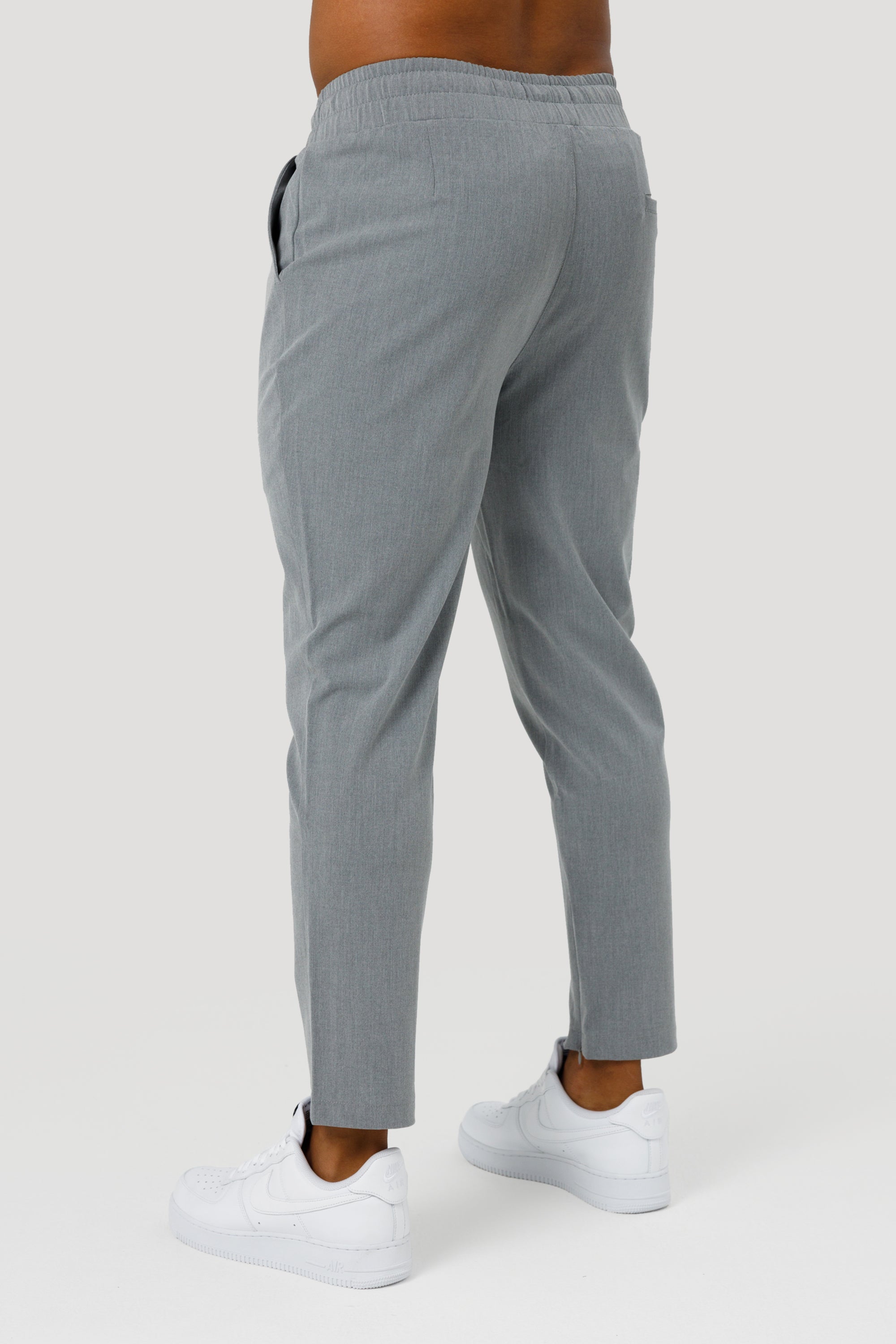 THE ELIO TROUSERS - GRIGIO CHIARO