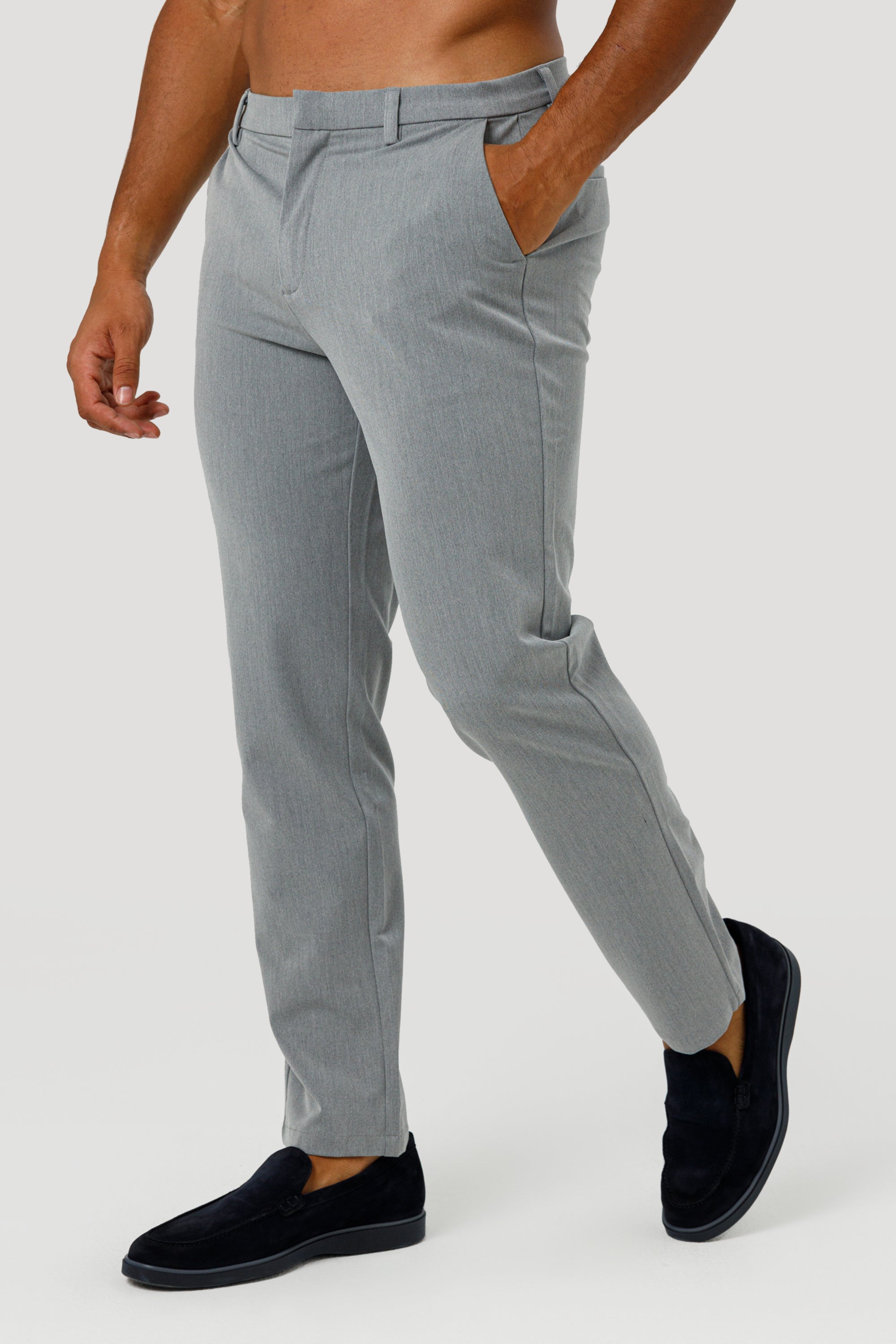 THE LUCIA TROUSERS - GRIS CLARO