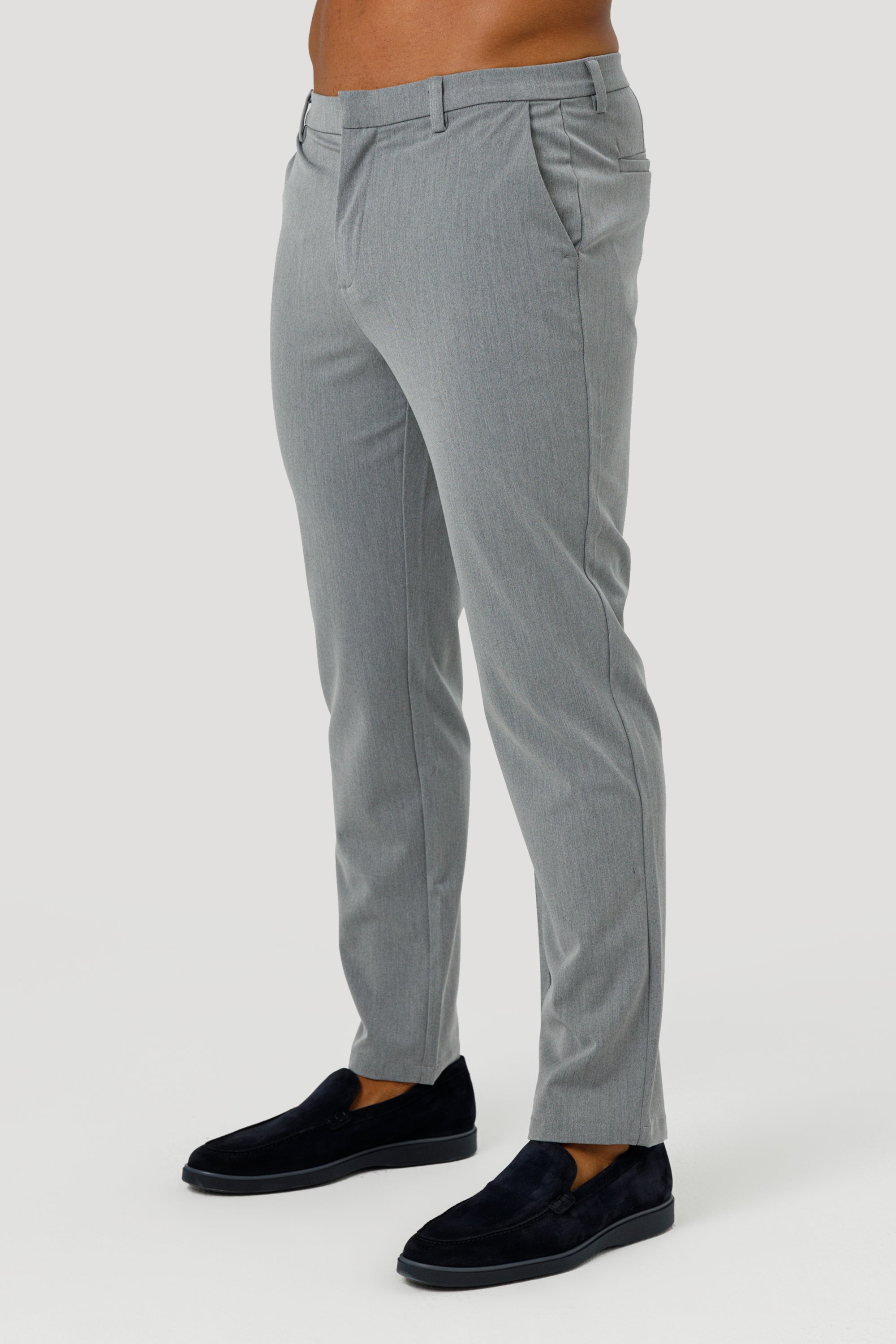 THE LUCIA TROUSERS - GRIGIO CHIARO