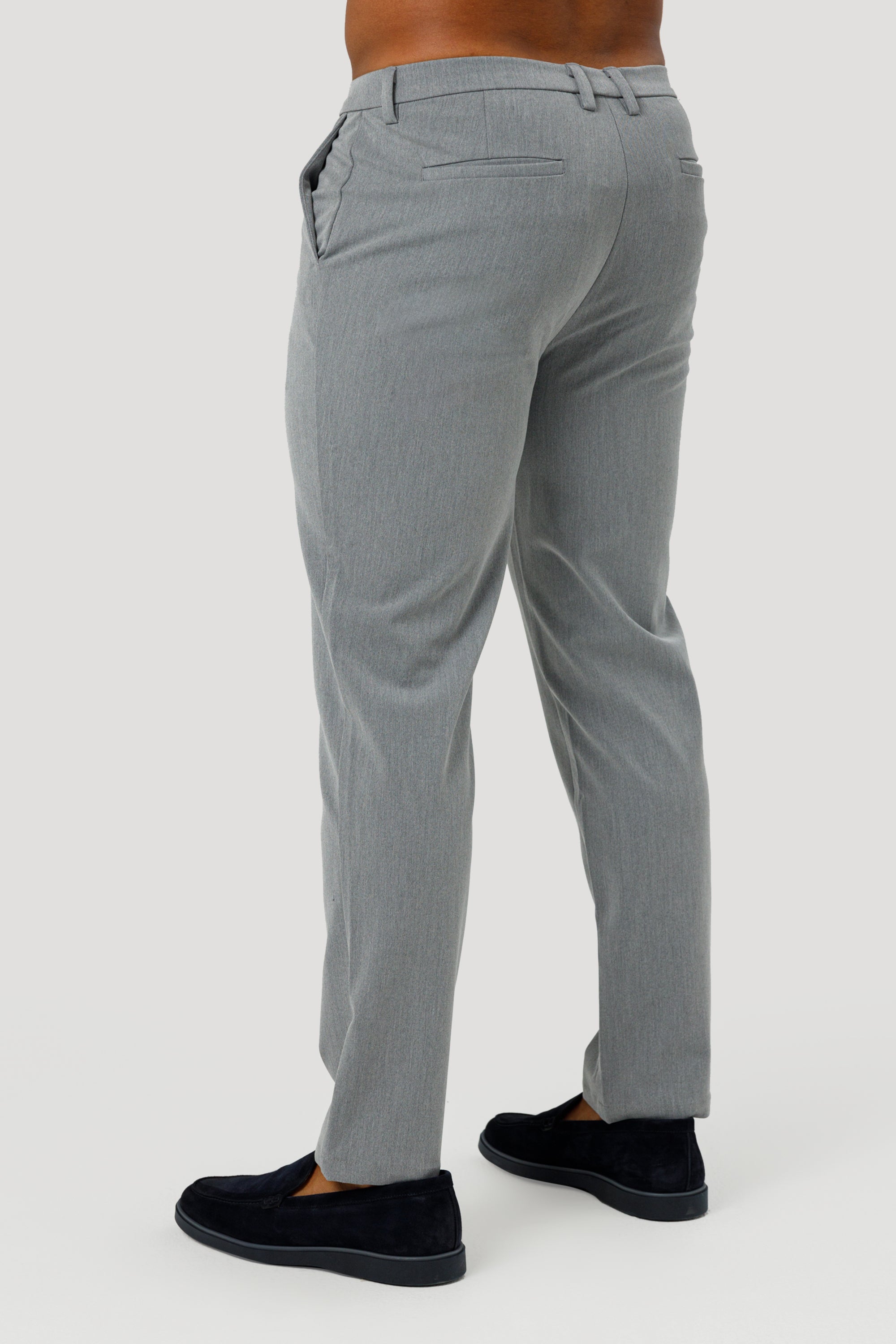 THE LUCIA TROUSERS - GRIGIO CHIARO