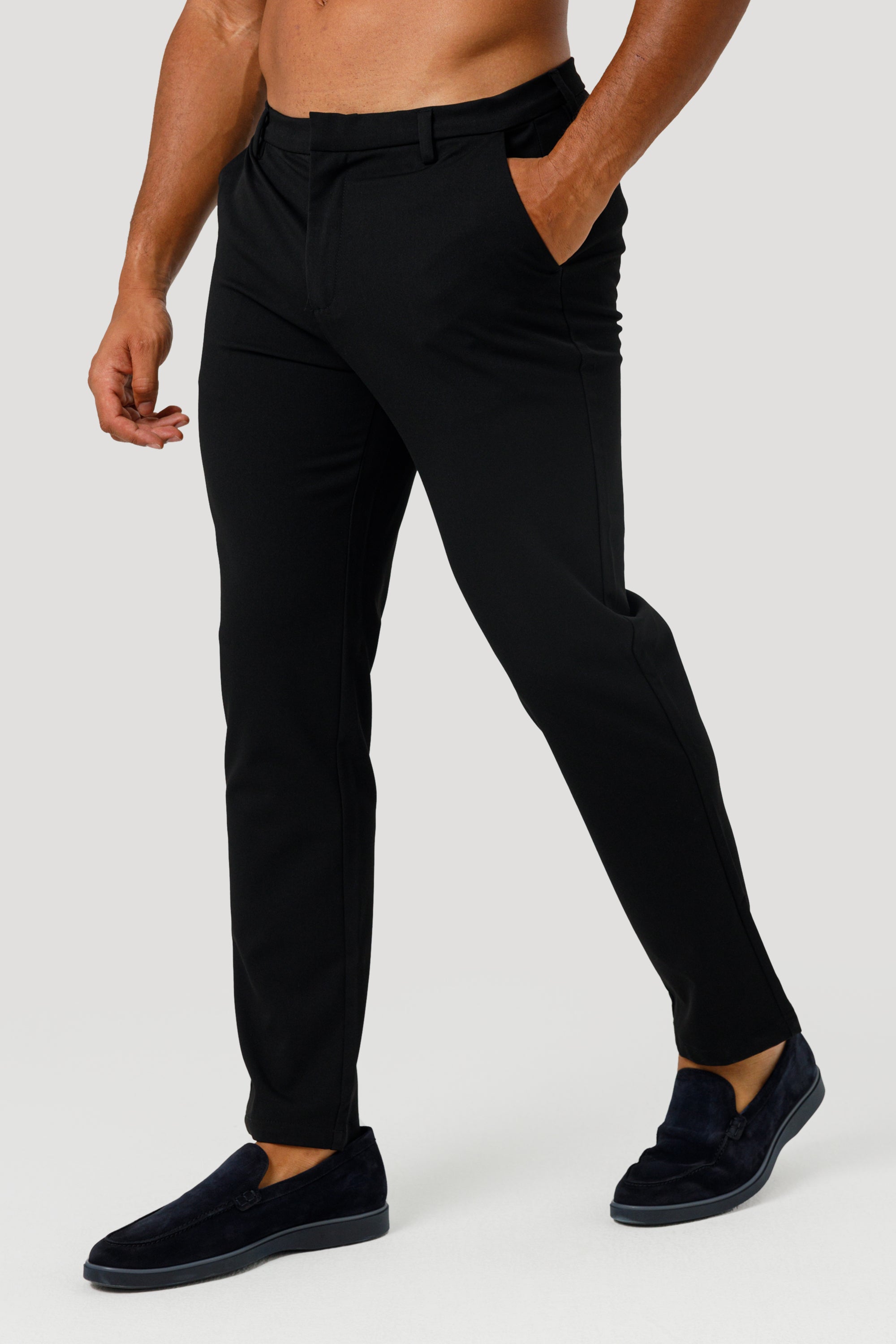 THE LUCIA TROUSERS - NEGRO