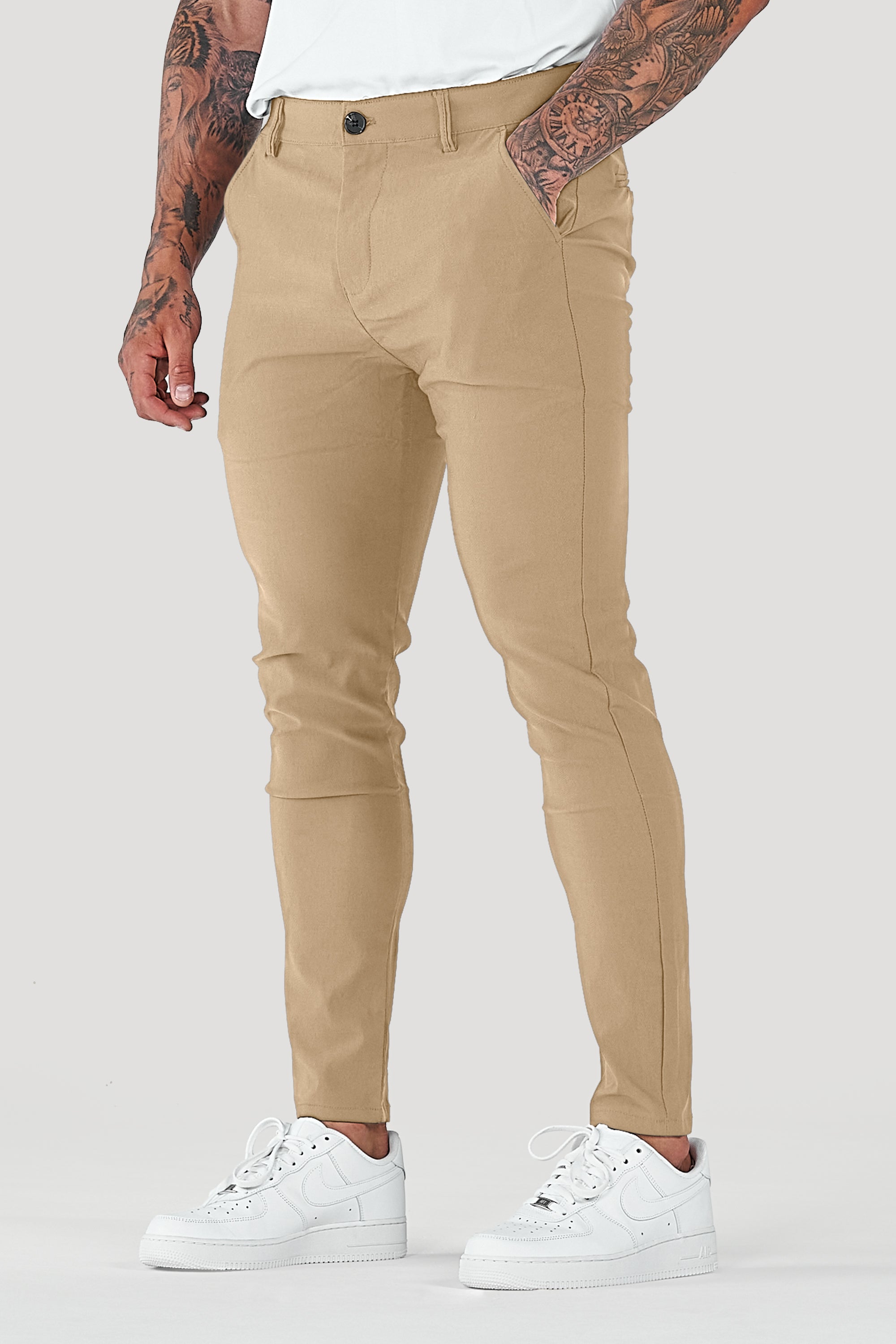 THE AVANI TROUSERS - CREMA