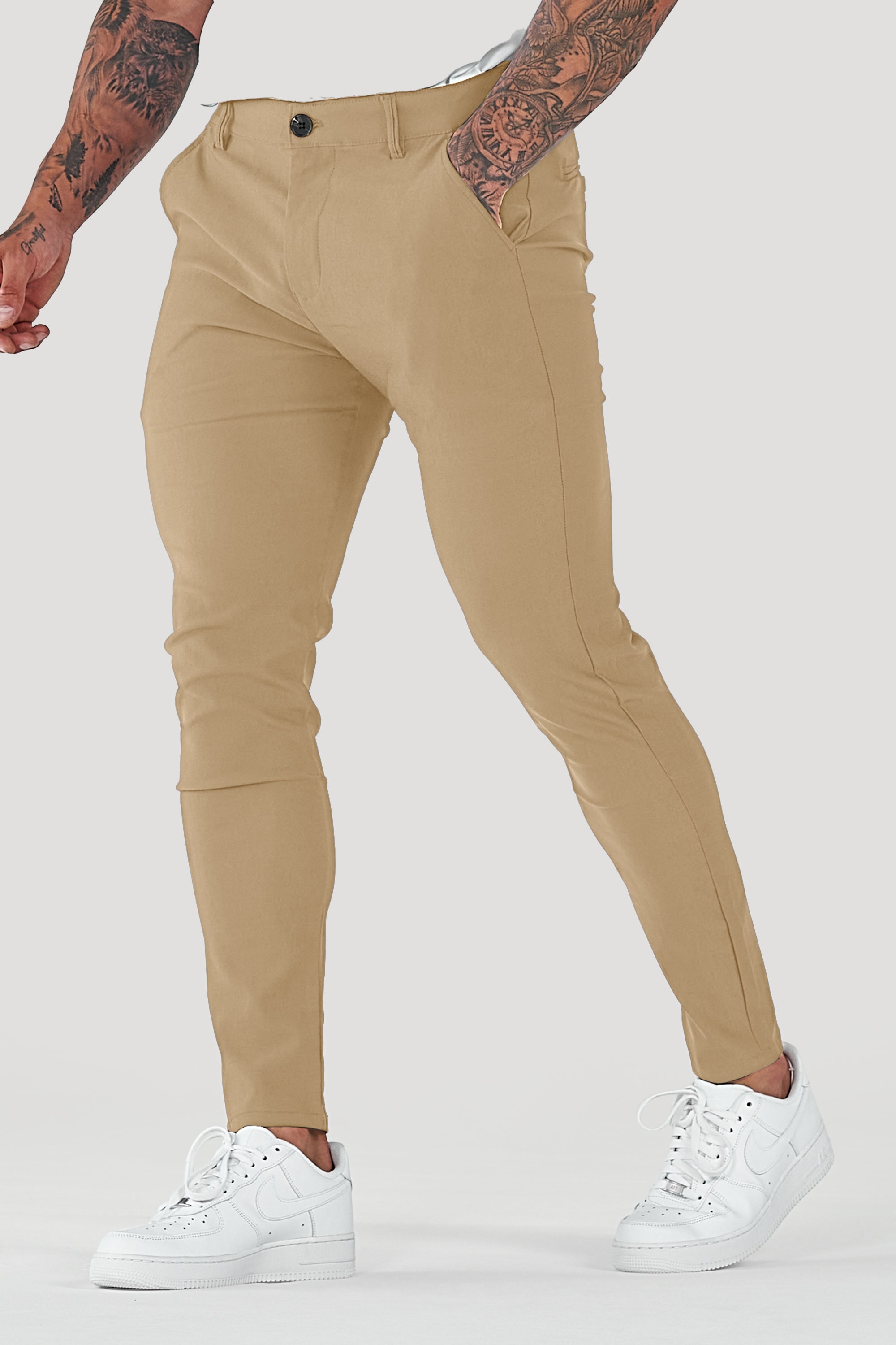 THE AVANI TROUSERS - CREMA