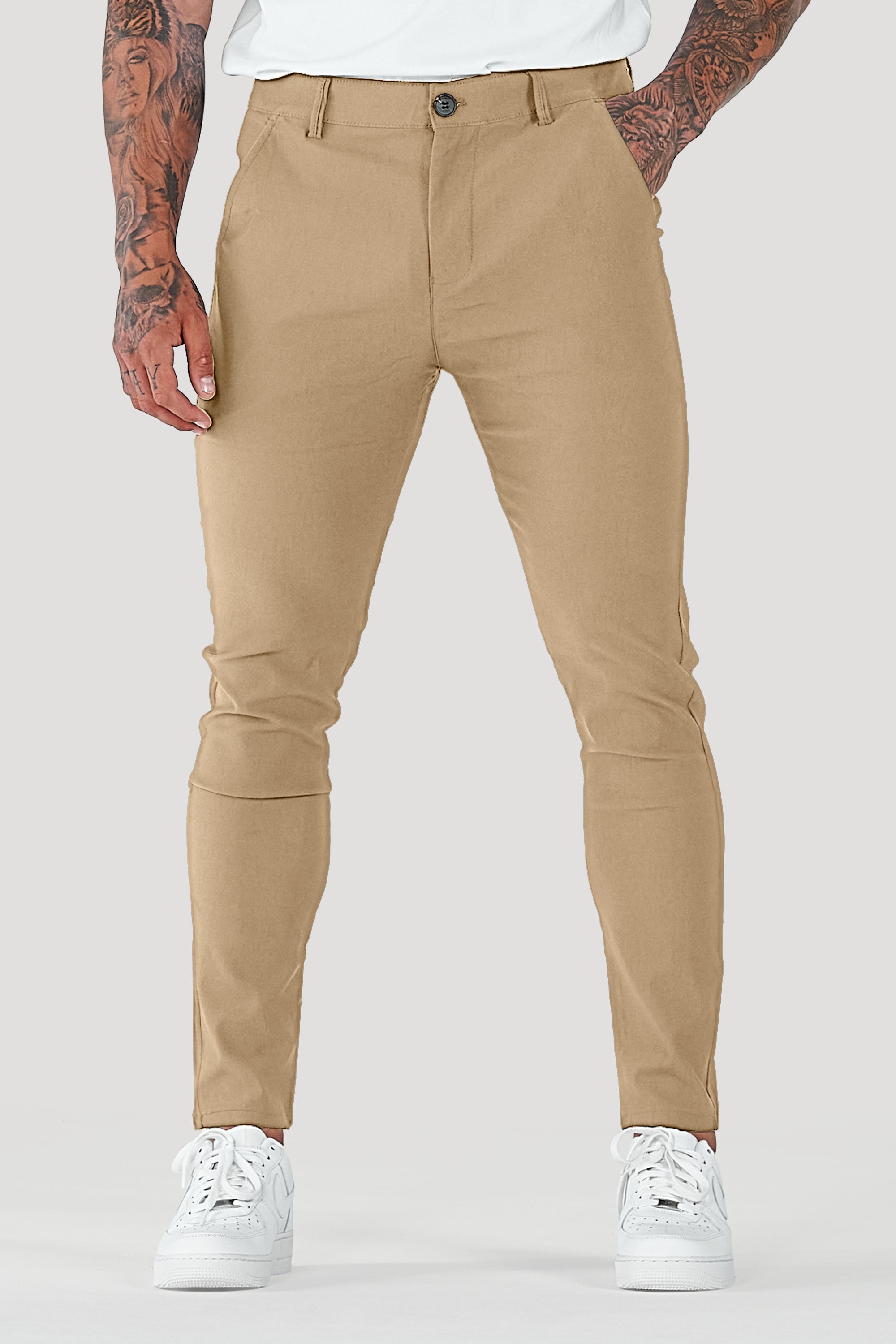 THE AVANI TROUSERS - CREMA