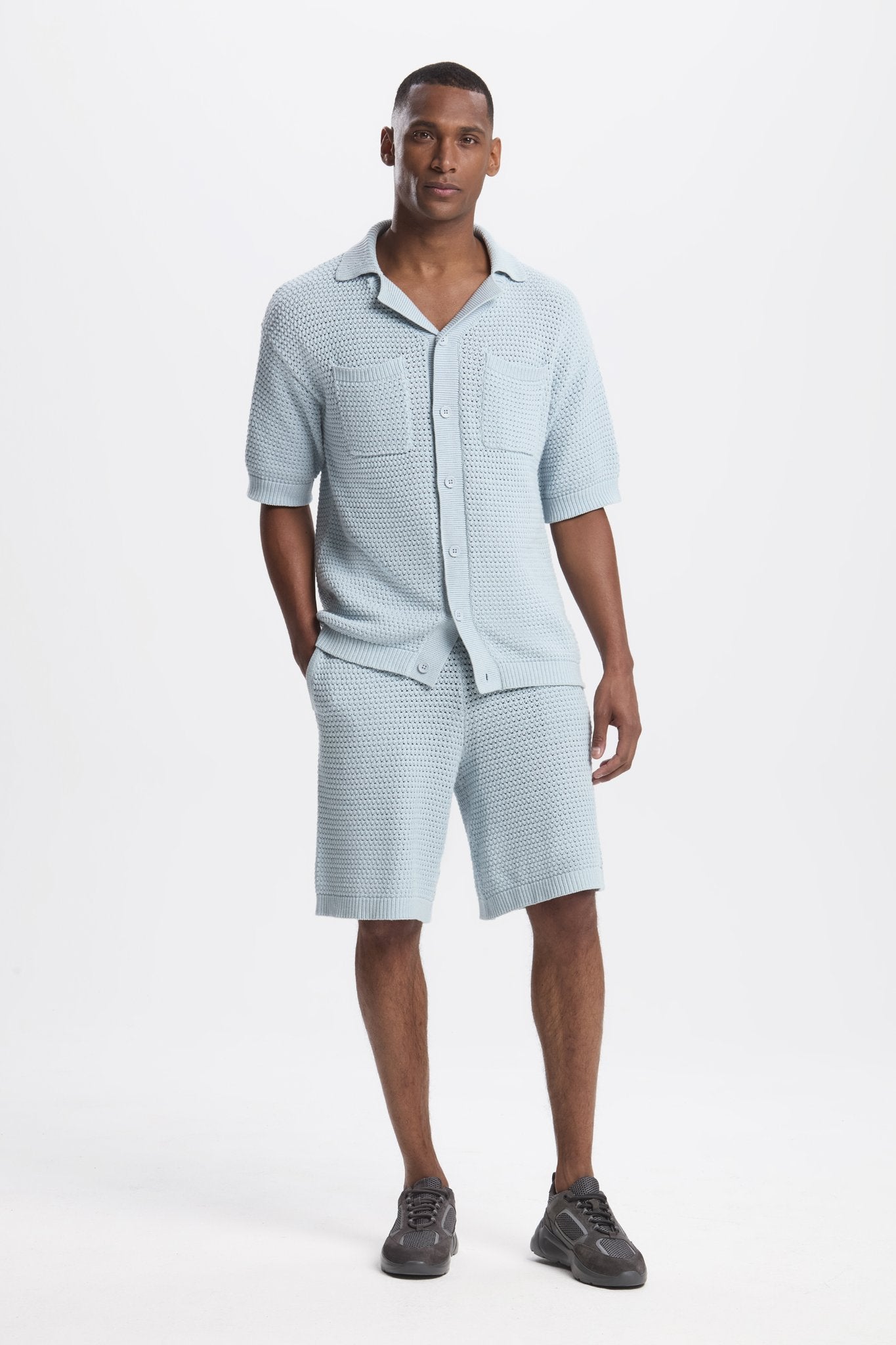 THE MATESE CROCHET SET - MILD BLUE
