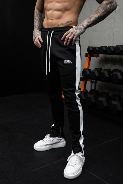 THE ICONIC TRACK PANTS - GREY