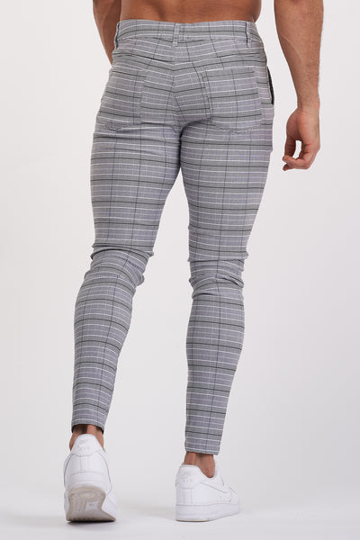 THE PLATA TROUSERS - GREY - ICON. AMSTERDAM