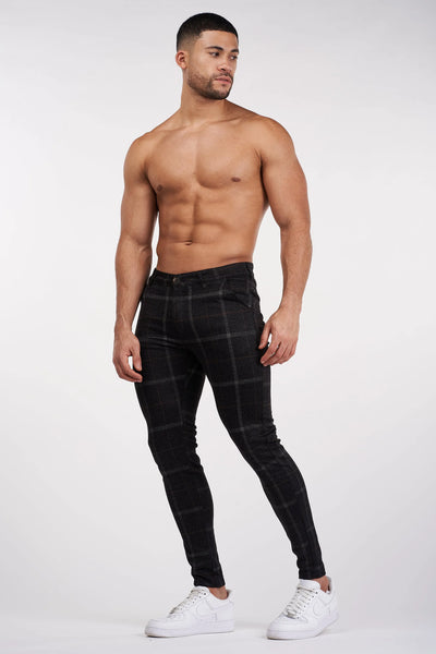 THE IZAYA TROUSERS - BLACK - ICON. AMSTERDAM